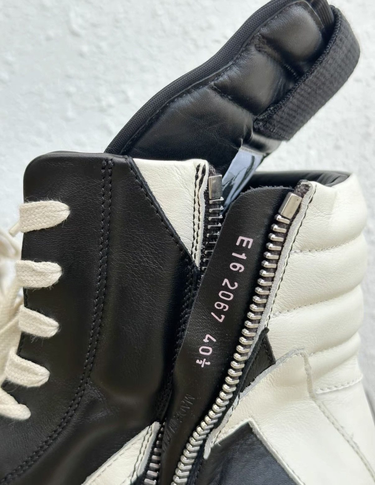 Rick Owens Rick Owens Geobasket leather high-top classic Size US 7.5 / EU 40-41 - 7 Thumbnail