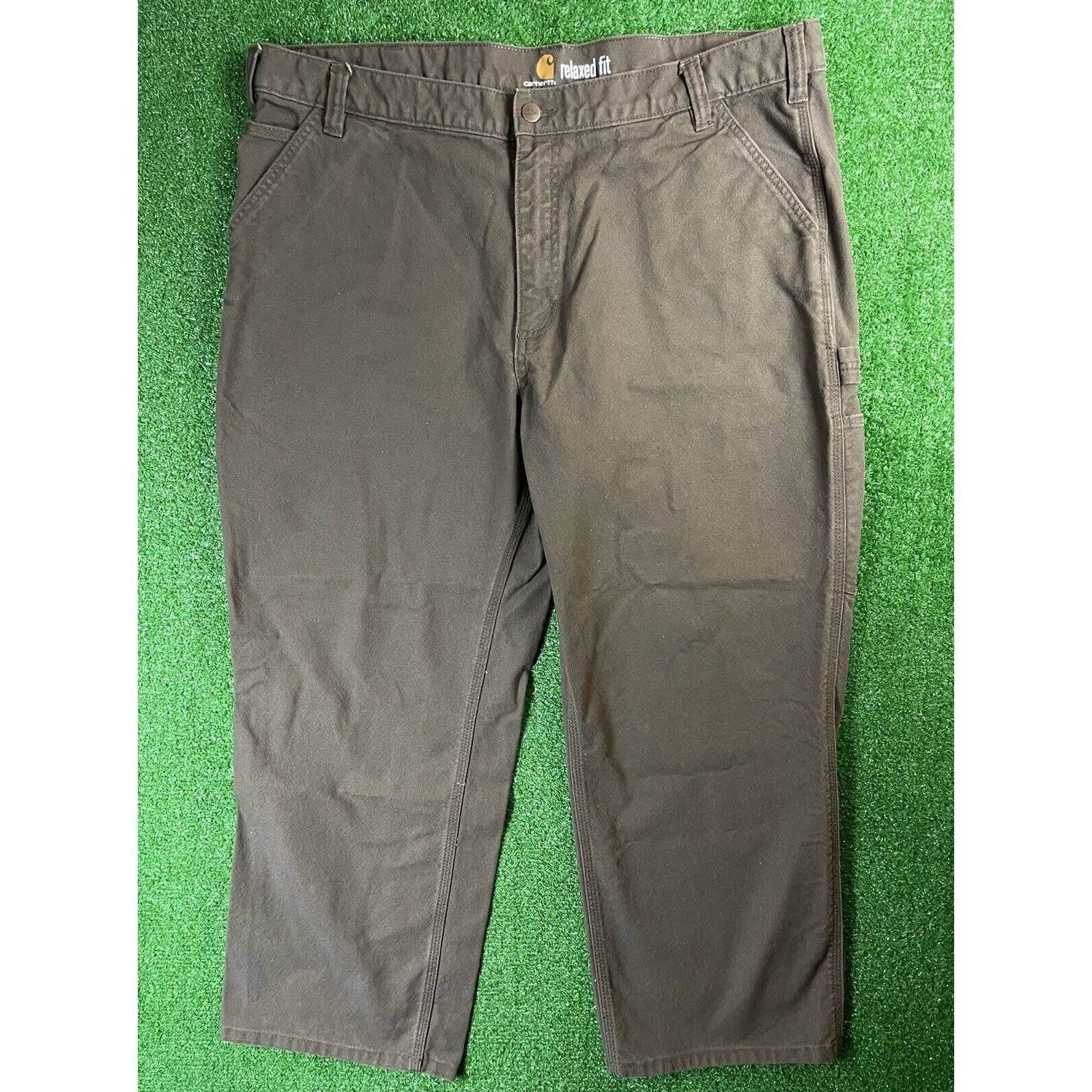 Carhartt Carhartt Forest Green Baggy Wide Carpenter 42 30 Jeans Pants Size US 42 / EU 58 - 2 Thumbnail