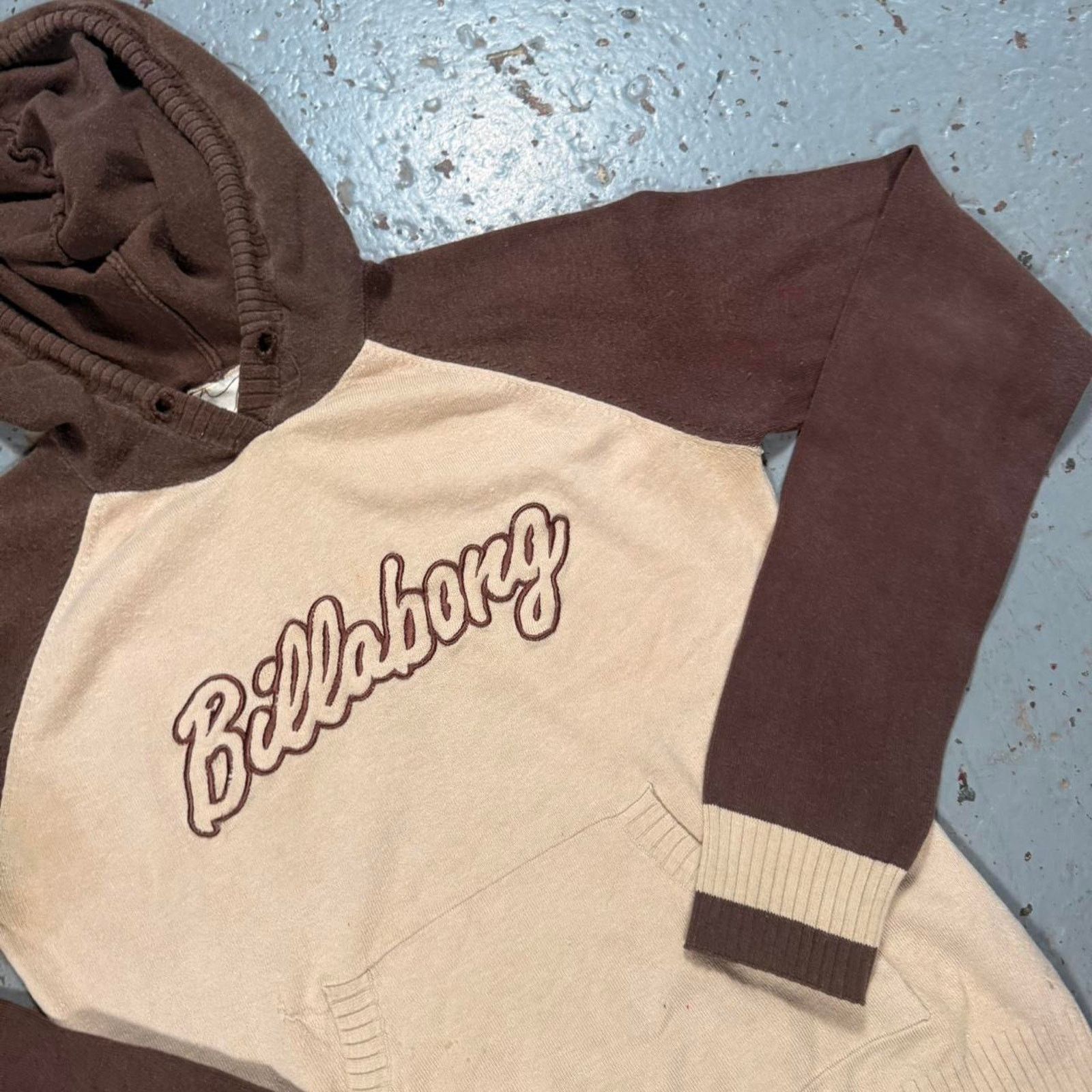 Billabong Billabong cream and brown hoodie Size M / US 6-8 / IT 42-44 - 3 Thumbnail