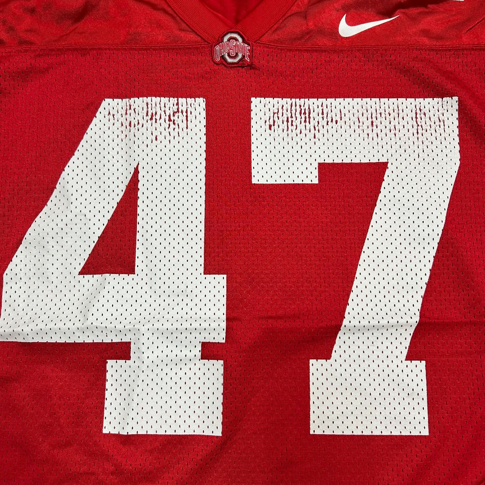 Nike Vintage Nike Ohio State OSU Buckeyes Home Scarlet Jersey XL Size US XL / EU 56 / 4 - 2 Thumbnail
