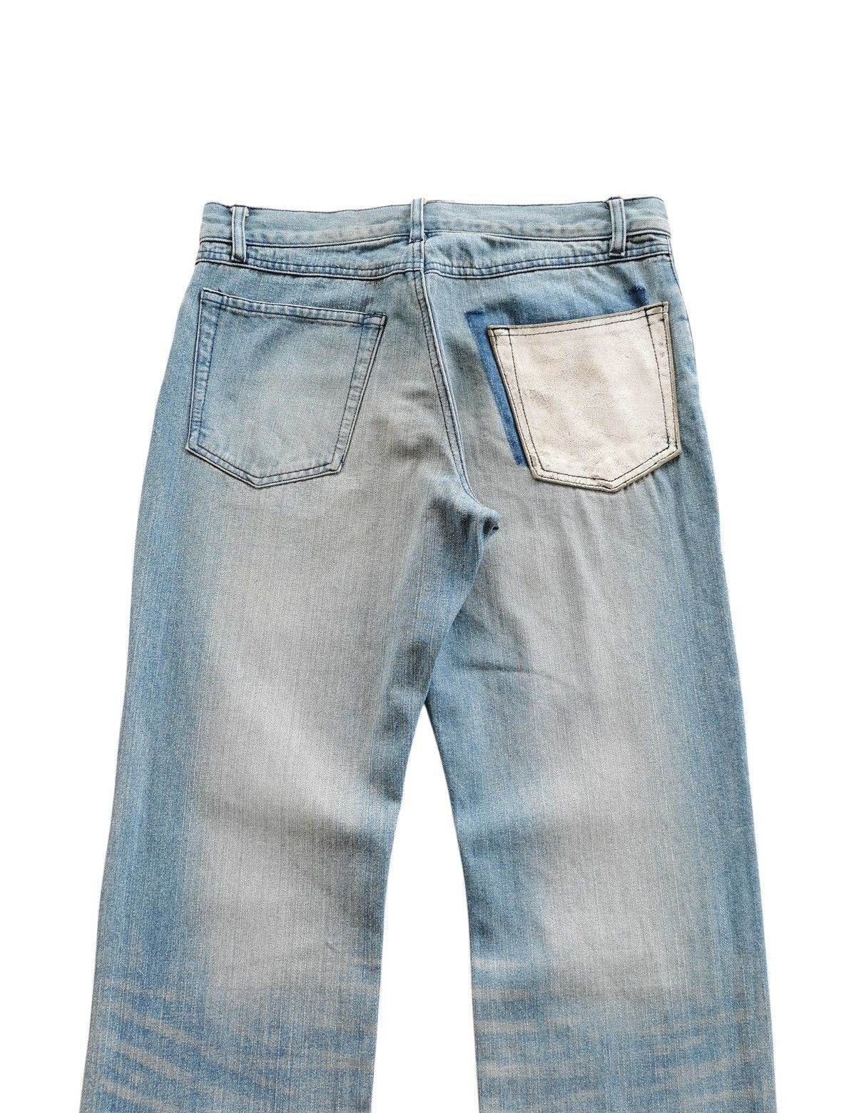 Japanese Brand Comme Ca Du Mode Men - Leather Back Pocket Size US 32 / EU 48 - 3 Thumbnail