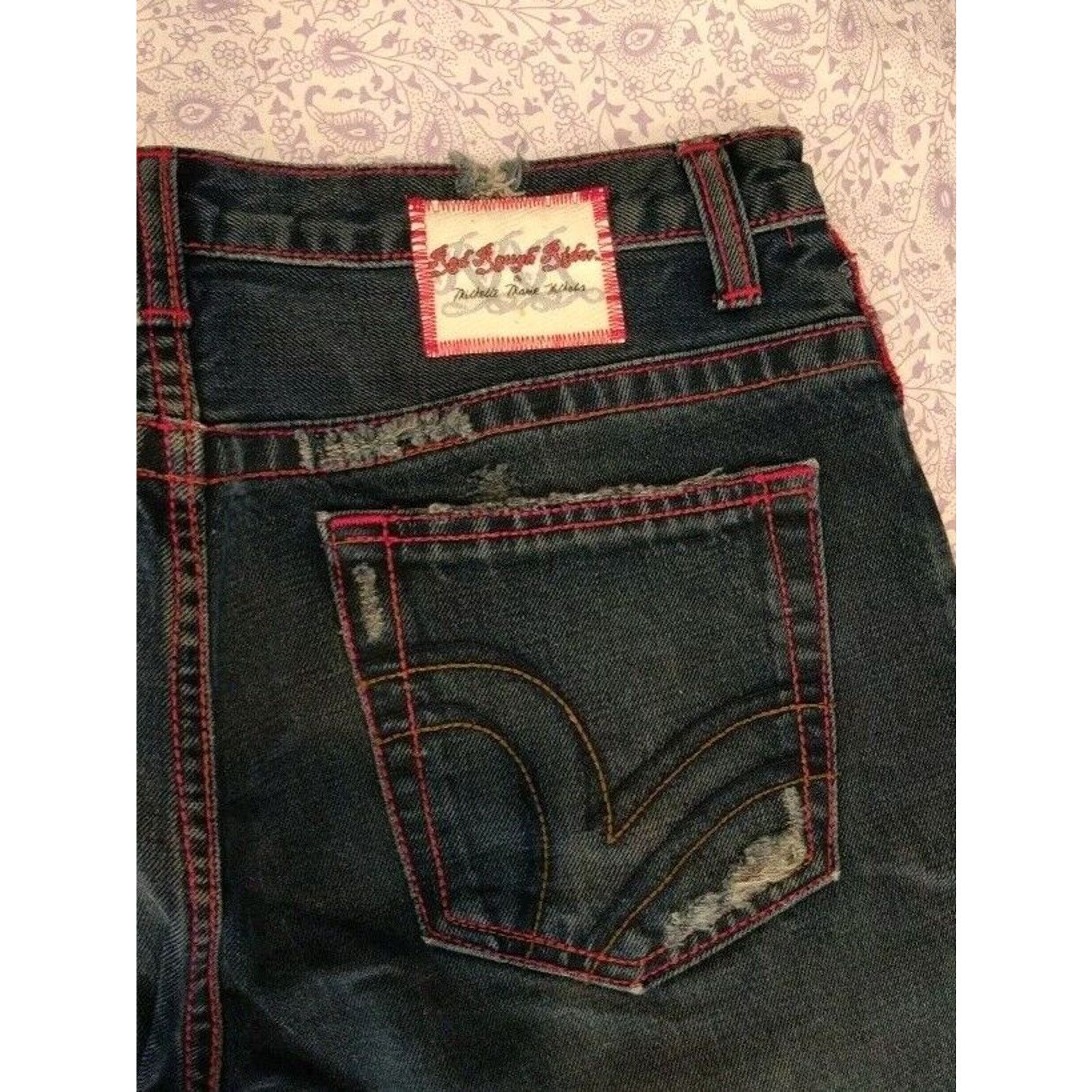 Other !! Red Rough Rider Jeans By Michelle Marie Nichols Mens 32 Size US 32 / EU 48 - 4 Thumbnail