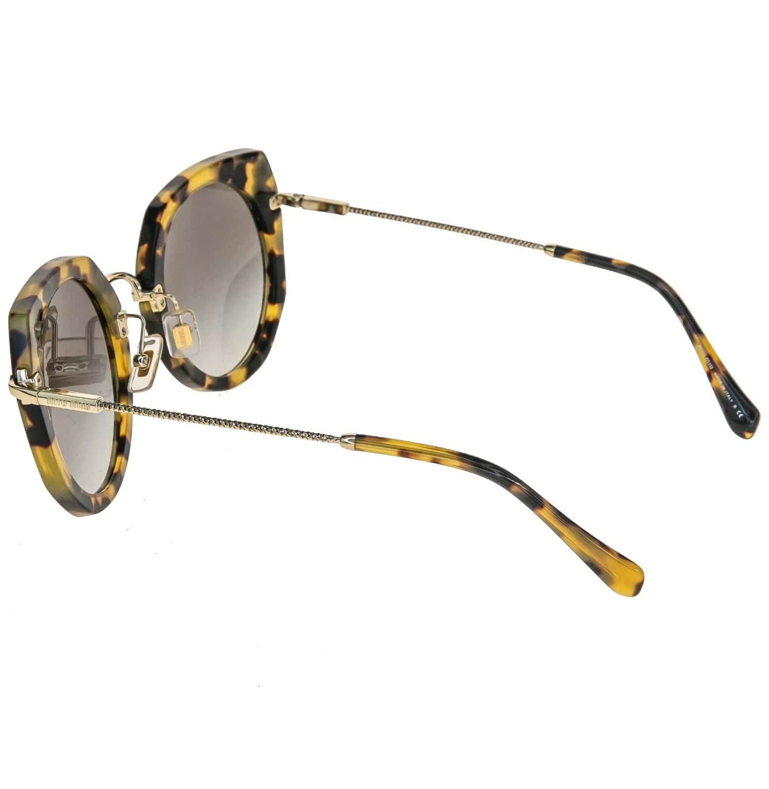 Miu Miu MIU MIU CORE MU02XS Light Brown Luxury Fashion 02X Size ONE SIZE - 6 Thumbnail