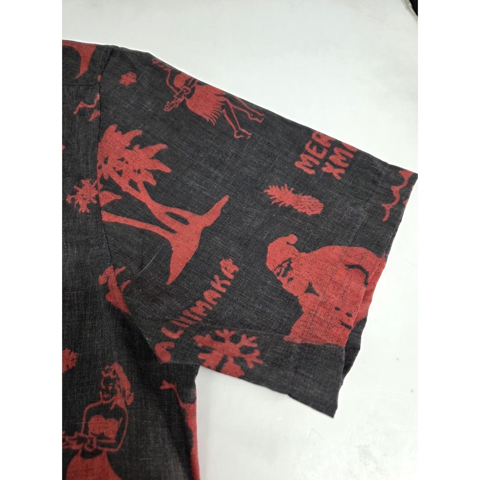 O'Neill O'Neill Hawaiian Xmas Shirt L Classic Fit Button Up Short Sleeve Men's Size US L / EU 52-54 / 3 - 6 Thumbnail
