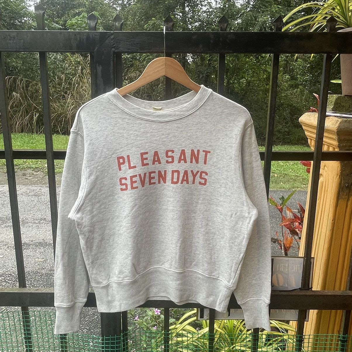 Vintage 🔥Vintage 80s Pleasant Seven Days Sweatshirts Size US M / EU 48-50 / 2 - 1 Thumbnail