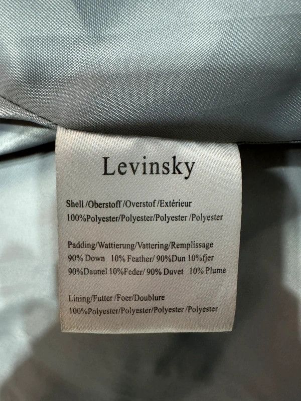 Other Levinsky 1869 Puffer Down Coat Long Jacket size 40 L Size L / US 10 / IT 46 - 13 Thumbnail