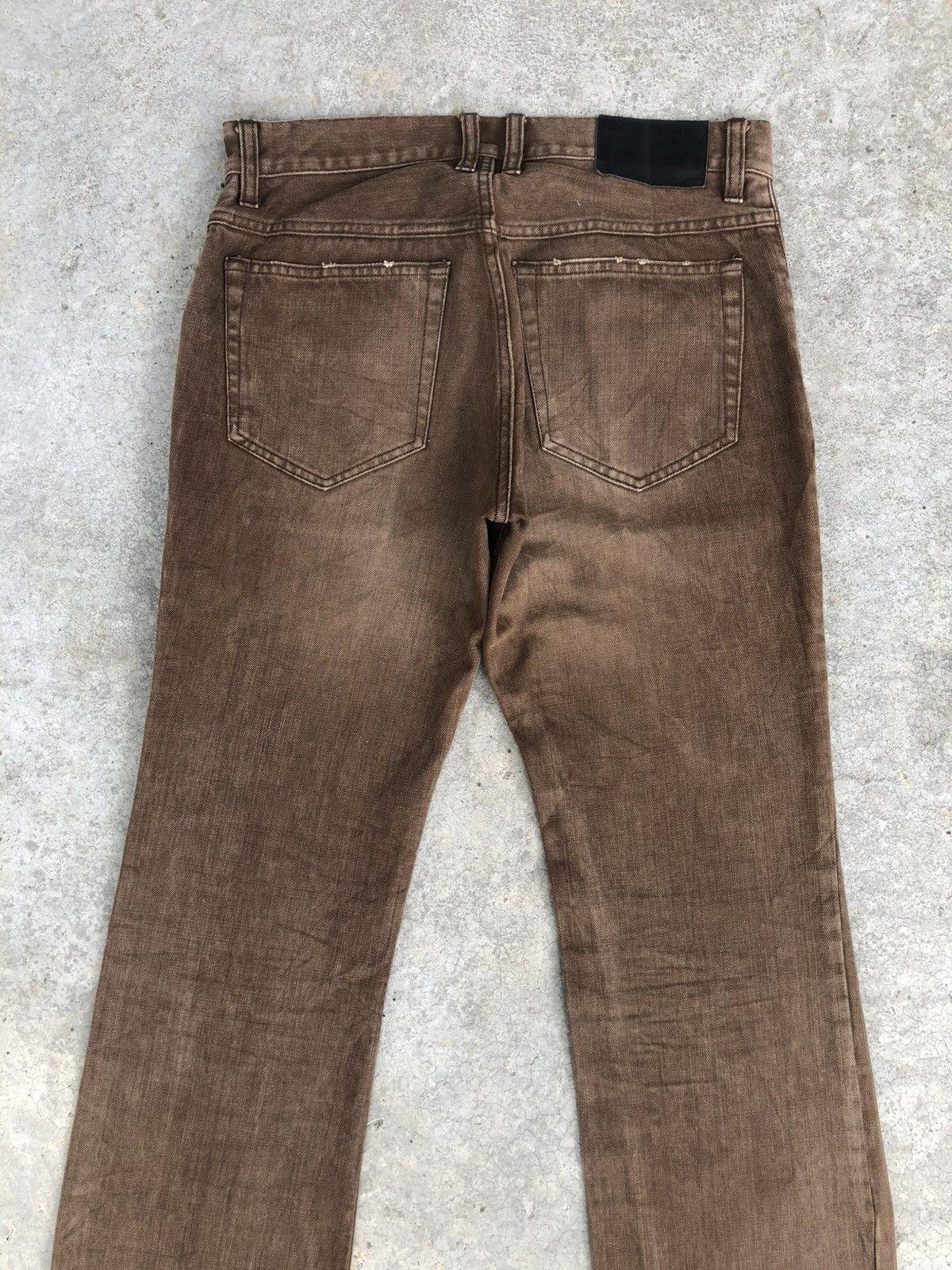 If Six Was Nine Japanese Monsieur Flared Jeans Distreesed Jeans Bootcut Size US 30 / EU 46 - 8 Thumbnail