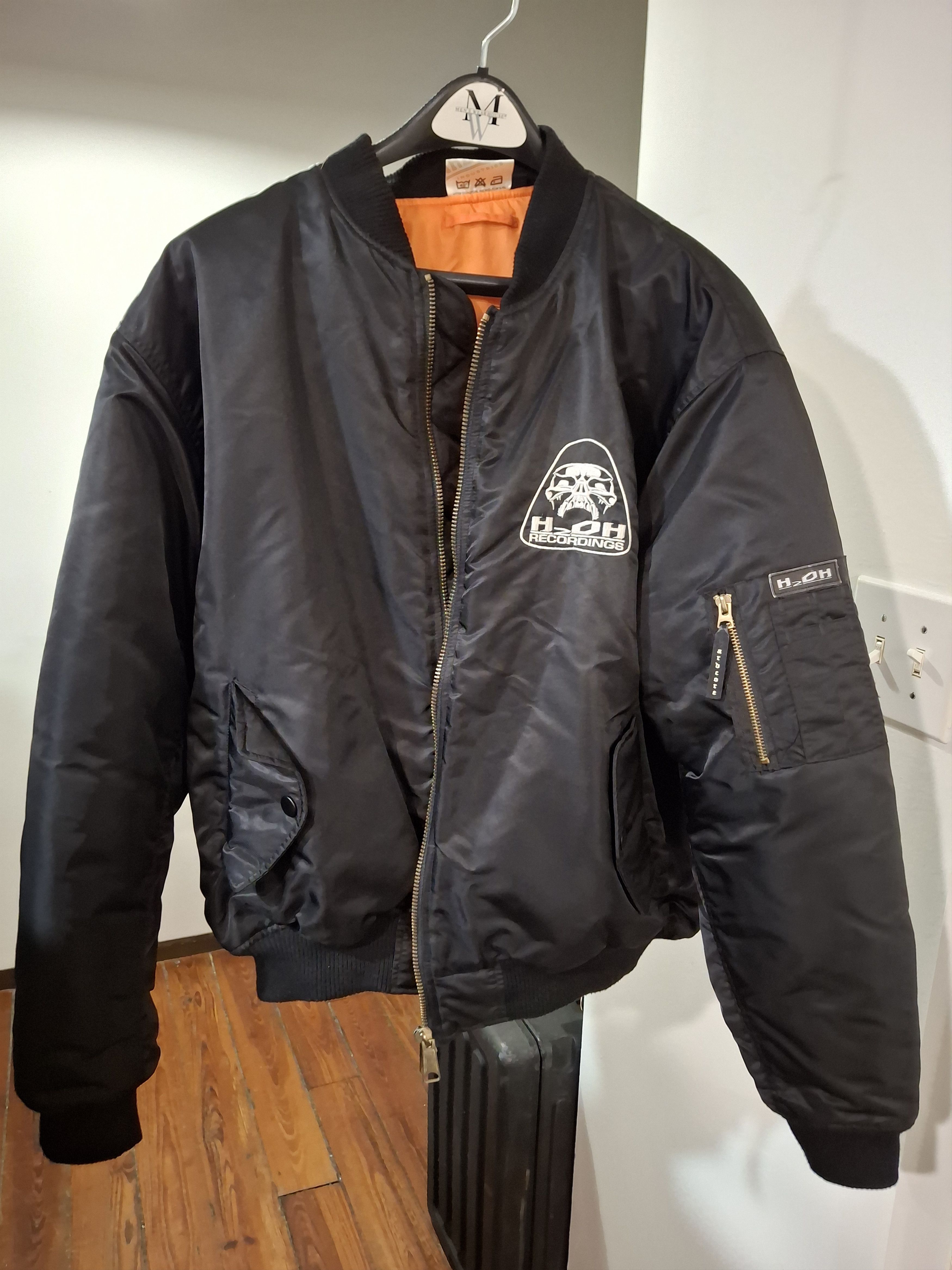 Thunderdome H2OH Recordings Bomber (read description) Size US L / EU 52-54 / 3 - 1 Thumbnail