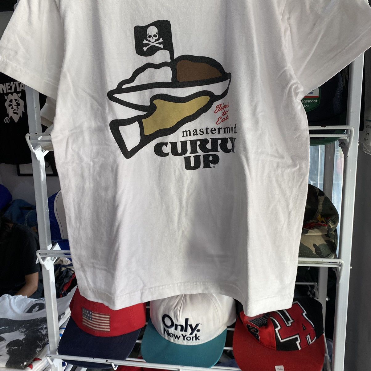 Japanese Brand MASTERMIND JAPAN MASTER MIND CURRY UP TIME TO EAT RARE Size US S / EU 44-46 / 1 - 4 Thumbnail