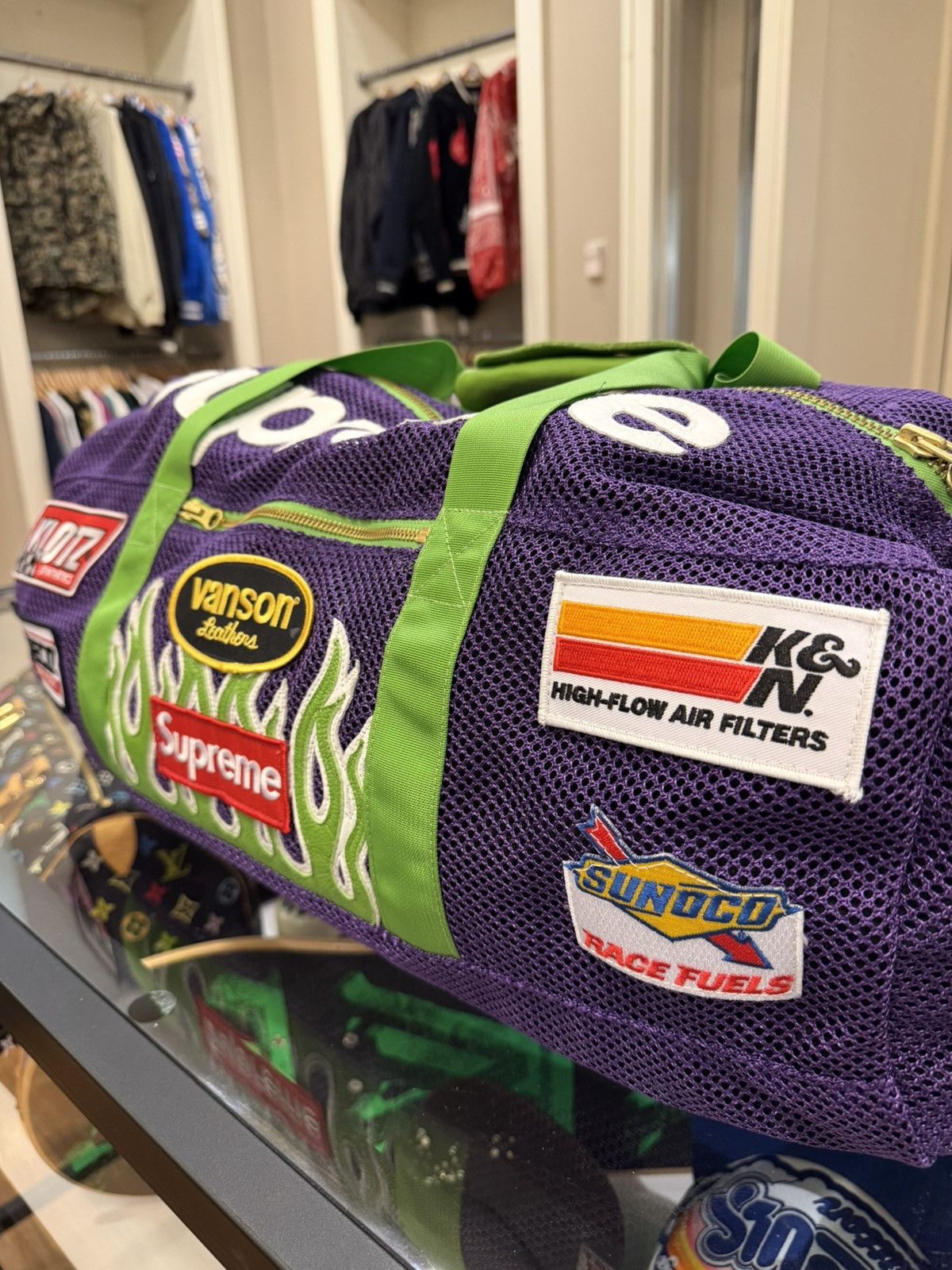 Supreme × Vanson Leathers Supreme x Vanson Leathers Cordura Mesh Duffle Bag Size ONE SIZE - 2 Thumbnail