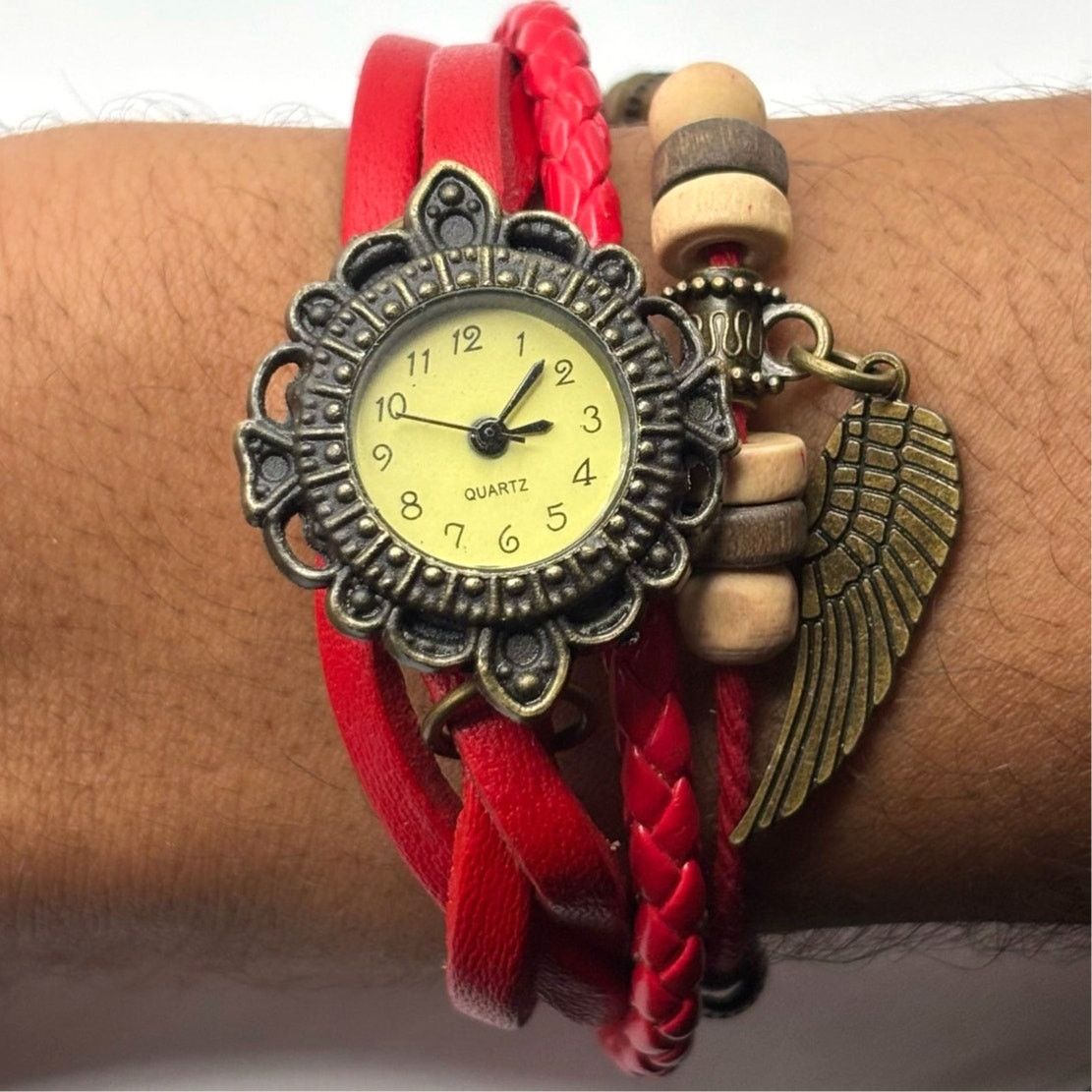 Other Red & Gold Wing Watch Size ONE SIZE - 2 Thumbnail