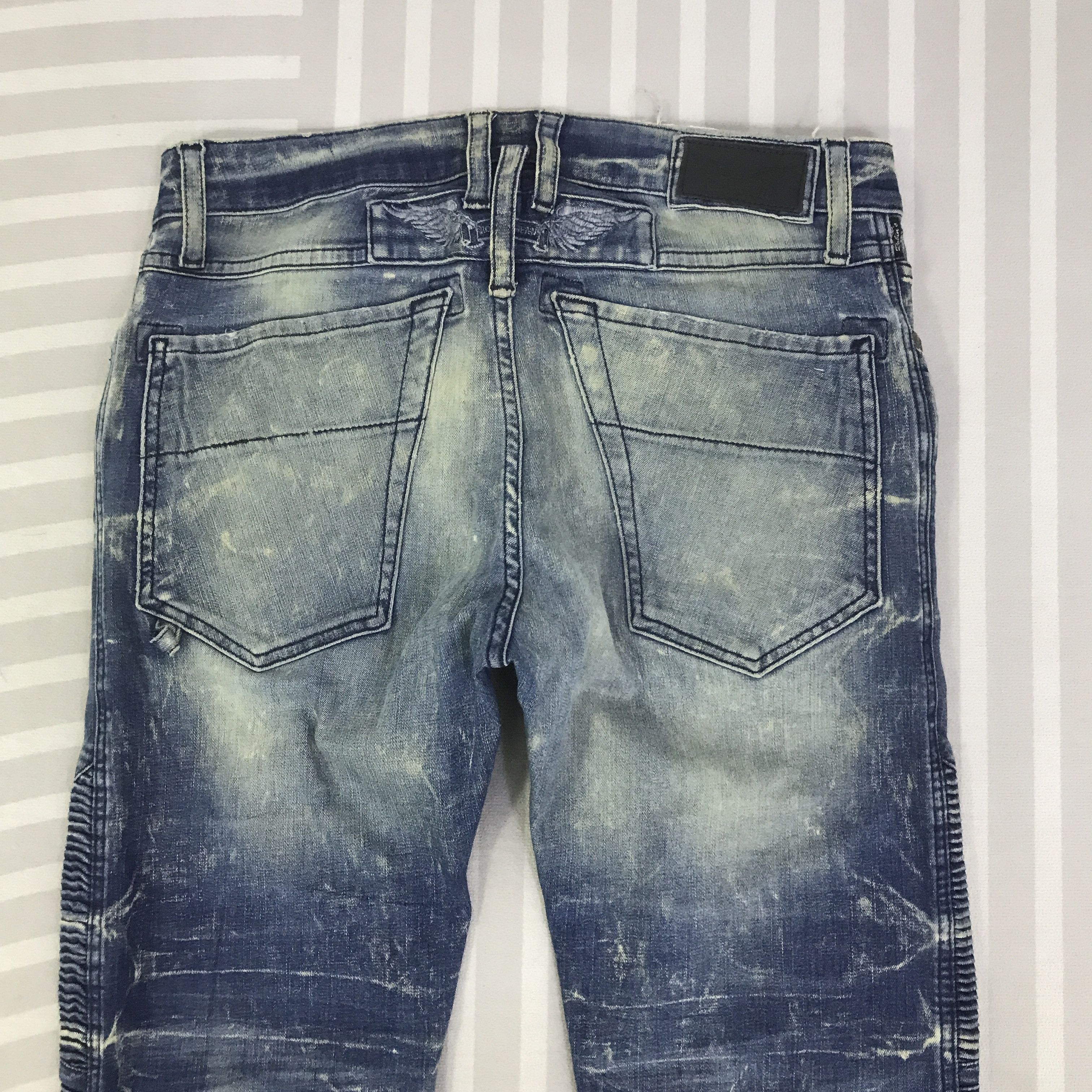 Robins Jeans Vintage Robins Jeans bikers style skinny pants K129B12 Size US 30 / EU 46 - 5 Thumbnail