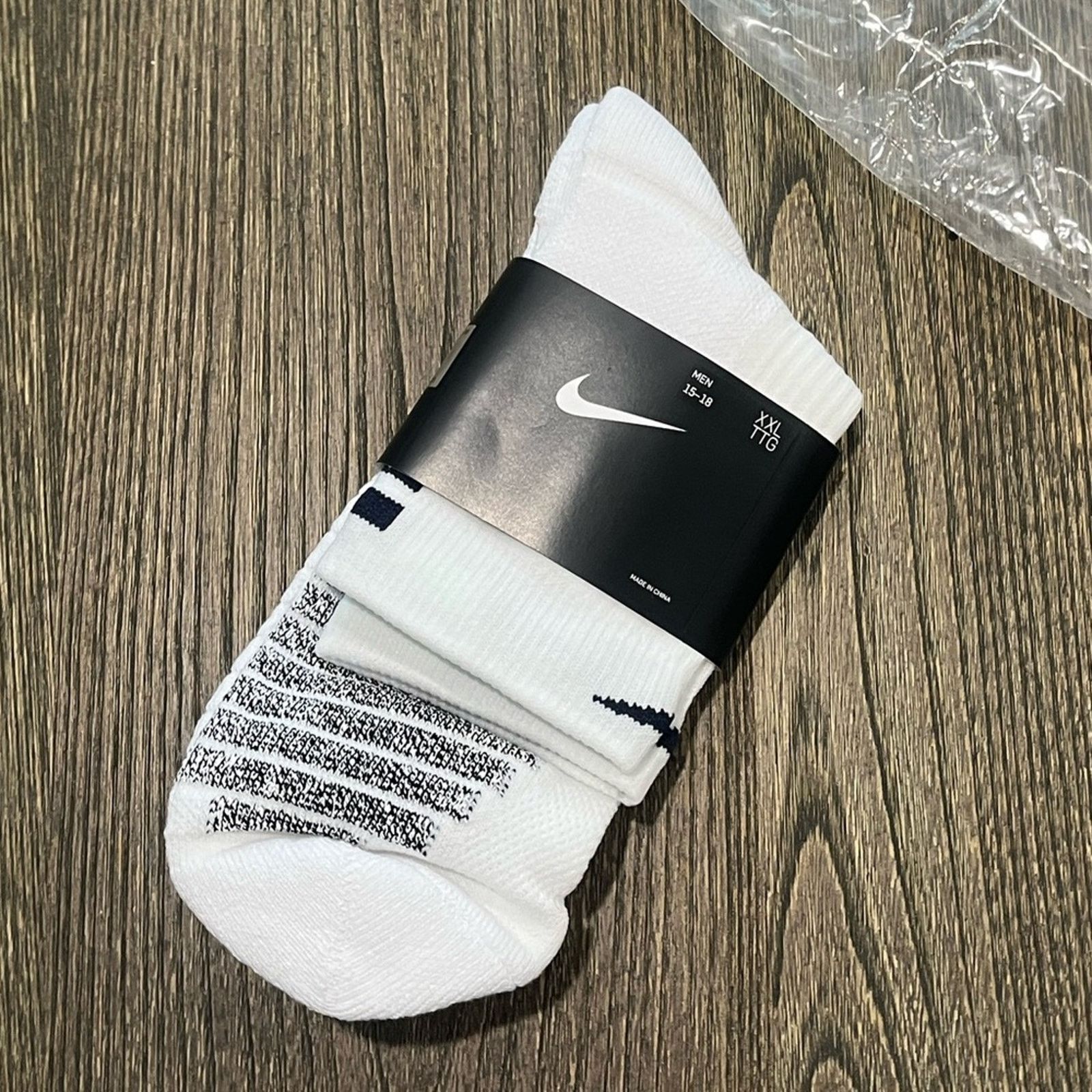 Nike NWT Nike Mens Swoosh NBA Authentic Team Issued Ankle Socks Size ONE SIZE - 1 Thumbnail