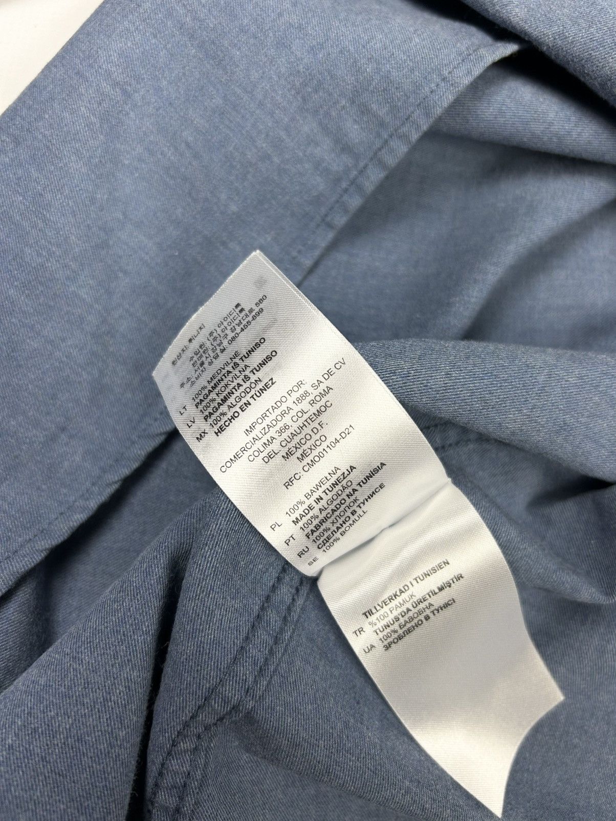 Sandro × Vintage Sandro Paris Luxury Button up Shirts Size US L / EU 52-54 / 3 - 11 Thumbnail
