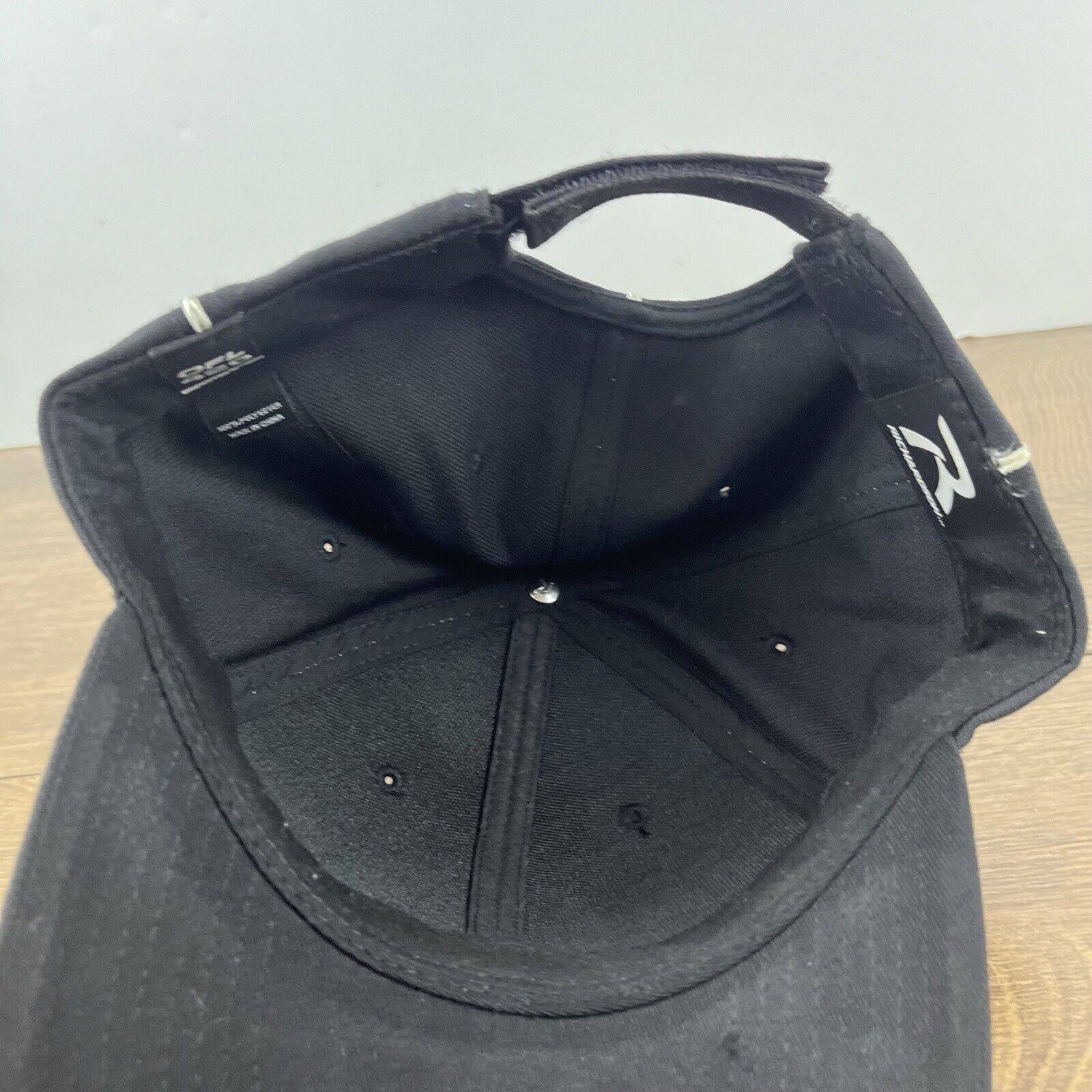 Richardson Richardson Black Hat Referee Official Adjustable Hat Black A Size ONE SIZE - 17 Thumbnail