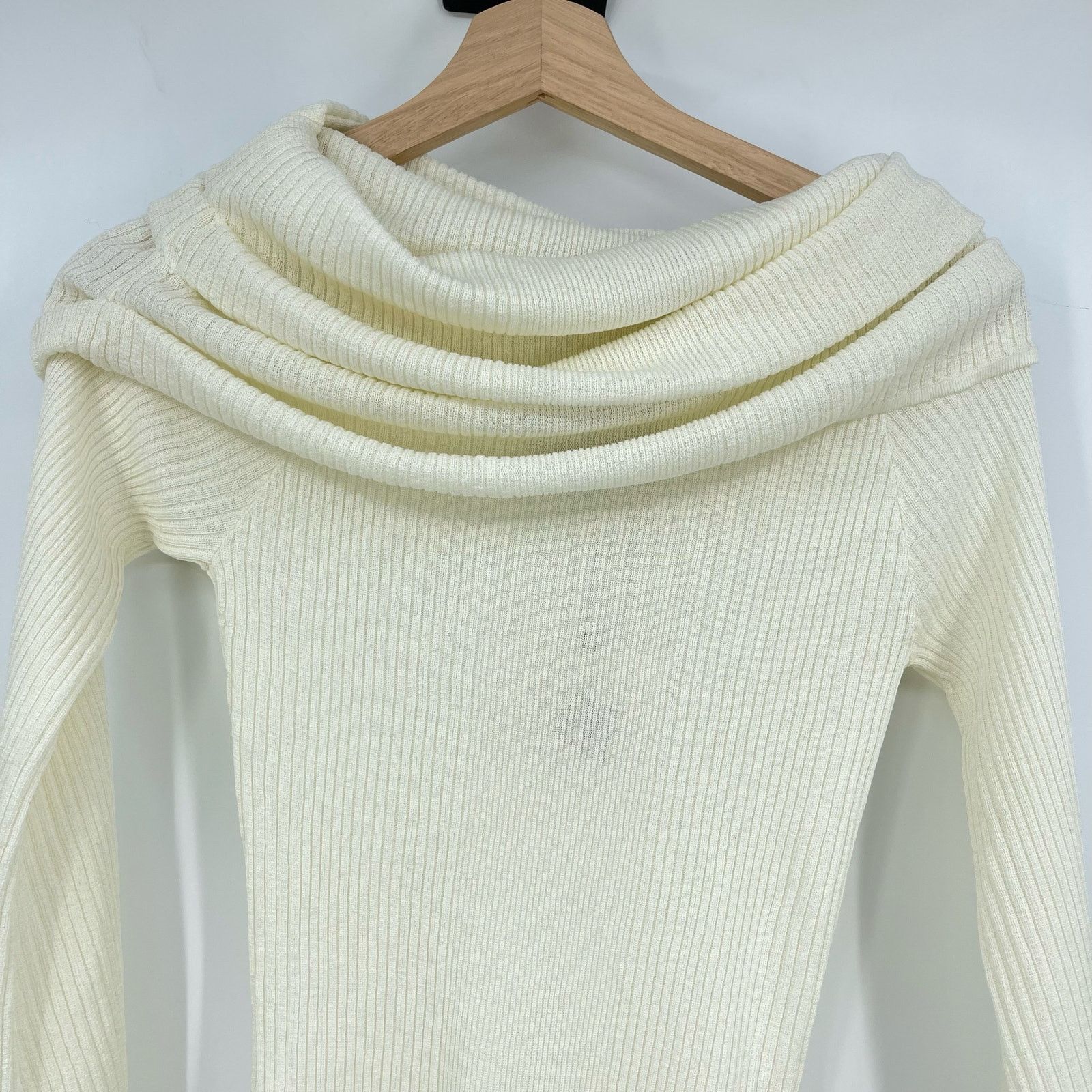 SER.O.YA SER.O.YA | NWT Galli Mini Dress in Eggshell Knit M Size M / US 6-8 / IT 42-44 - 7 Thumbnail