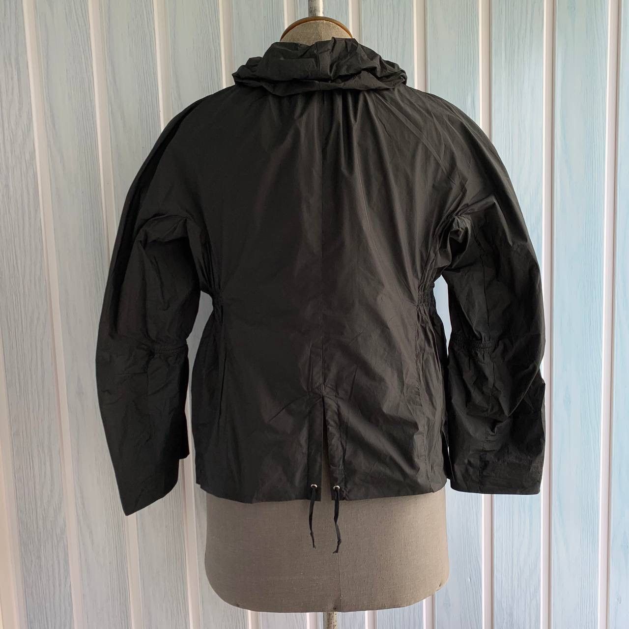Designer × Marithe + Francois Girbaud Vintage Marithe Francois Girbaud Black Geometric Zip Jacket Size M / US 6-8 / IT 42-44 - 6 Thumbnail