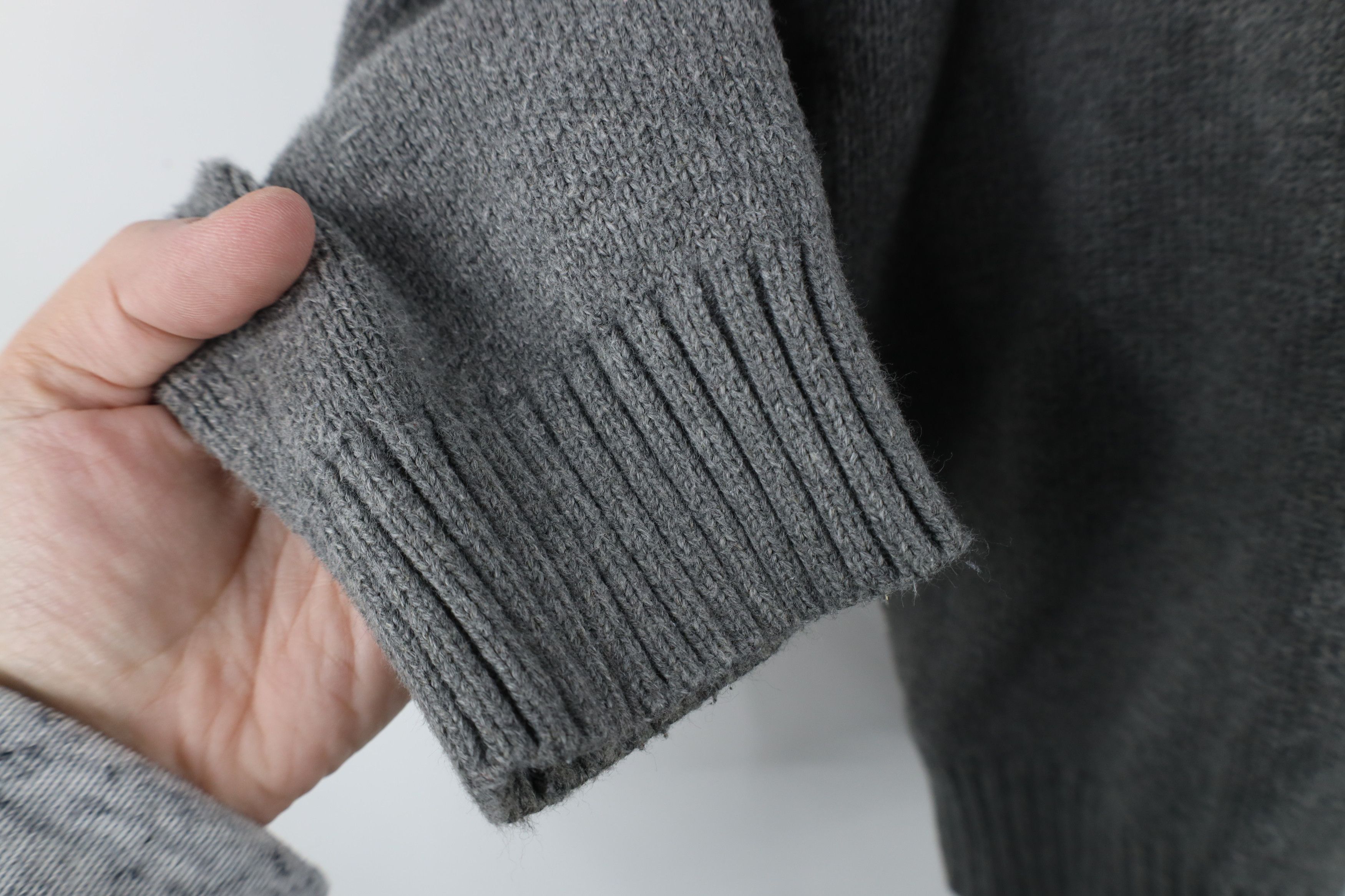 Ralph Lauren × Vintage Vintage 90s Ralph Lauren Knit Half Zip Pullover Sweater Size US L / EU 52-54 / 3 - 7 Thumbnail