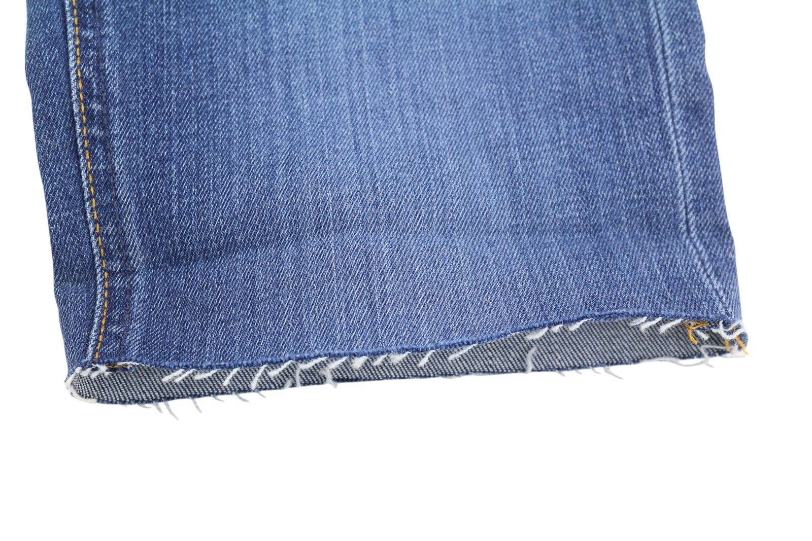 Nudie Jeans TUBE KELLY W28 Washed Denim Blue Zip Organic Shorts 83836 Size US 28 / EU 44 - 7 Thumbnail