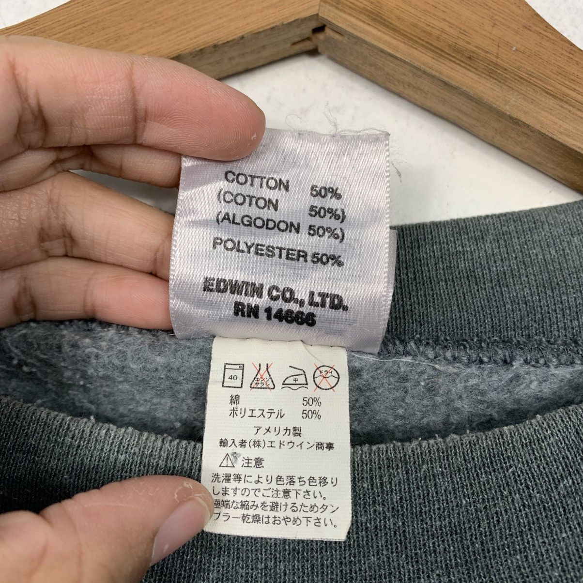 Edwin Vintage Edwin Plain Sweatshirt Made In USA Size US M / EU 48-50 / 2 - 12 Thumbnail