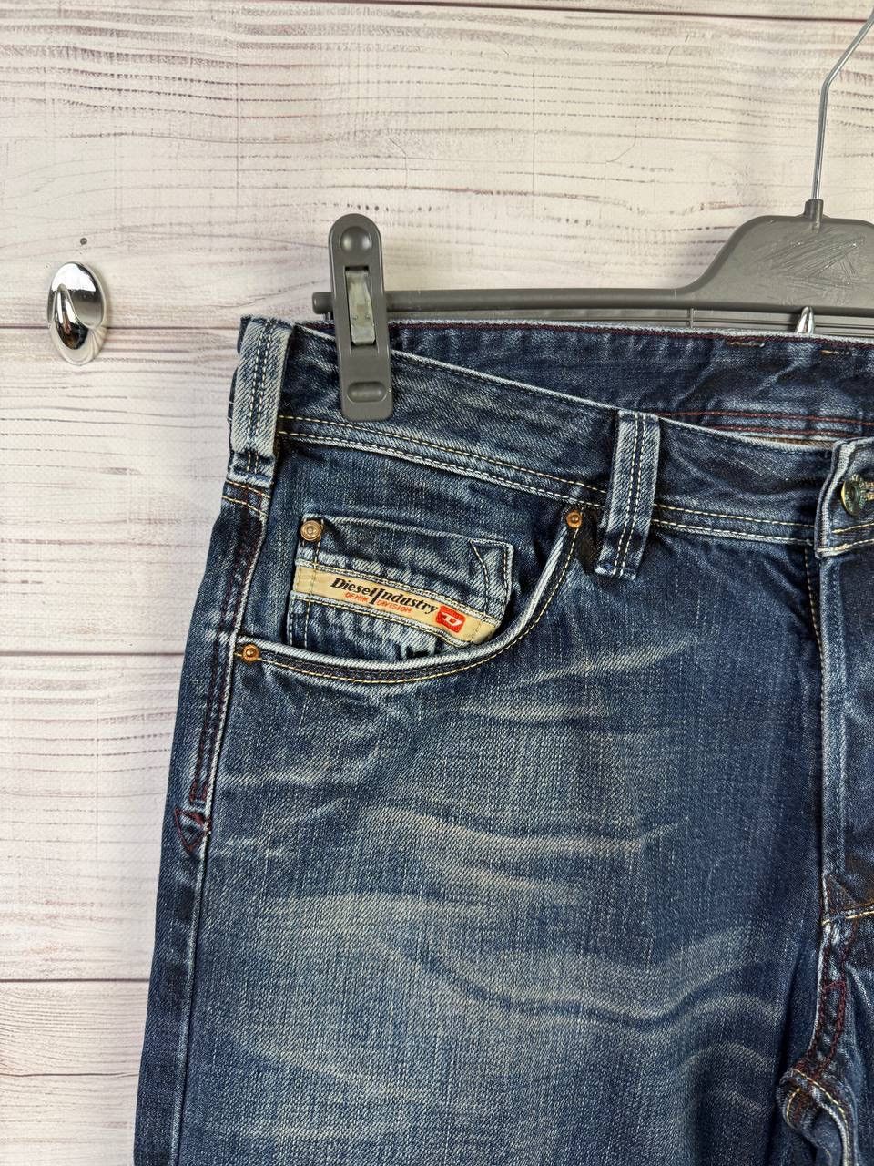 Diesel 🔥Vintage Diesel Jeans Faded Washed Avant Garde Flared Baggy🔥 Size US 34 / EU 50 - 4 Thumbnail