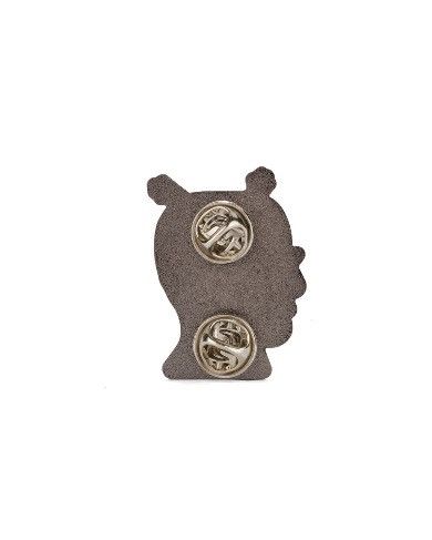 Brain Dead Brain Dead x Flippers Logo Lock Enamel Pin - Black/Yellow Size ONE SIZE - 4 Thumbnail
