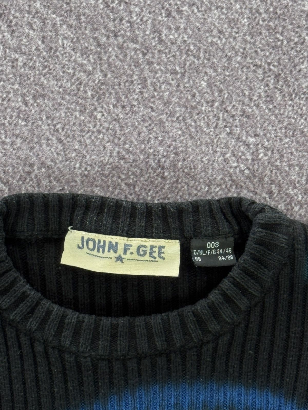 Diesel Vintage Diesel style Big Japan Dragon y2k ribbed sweater Size US S / EU 44-46 / 1 - 7 Thumbnail