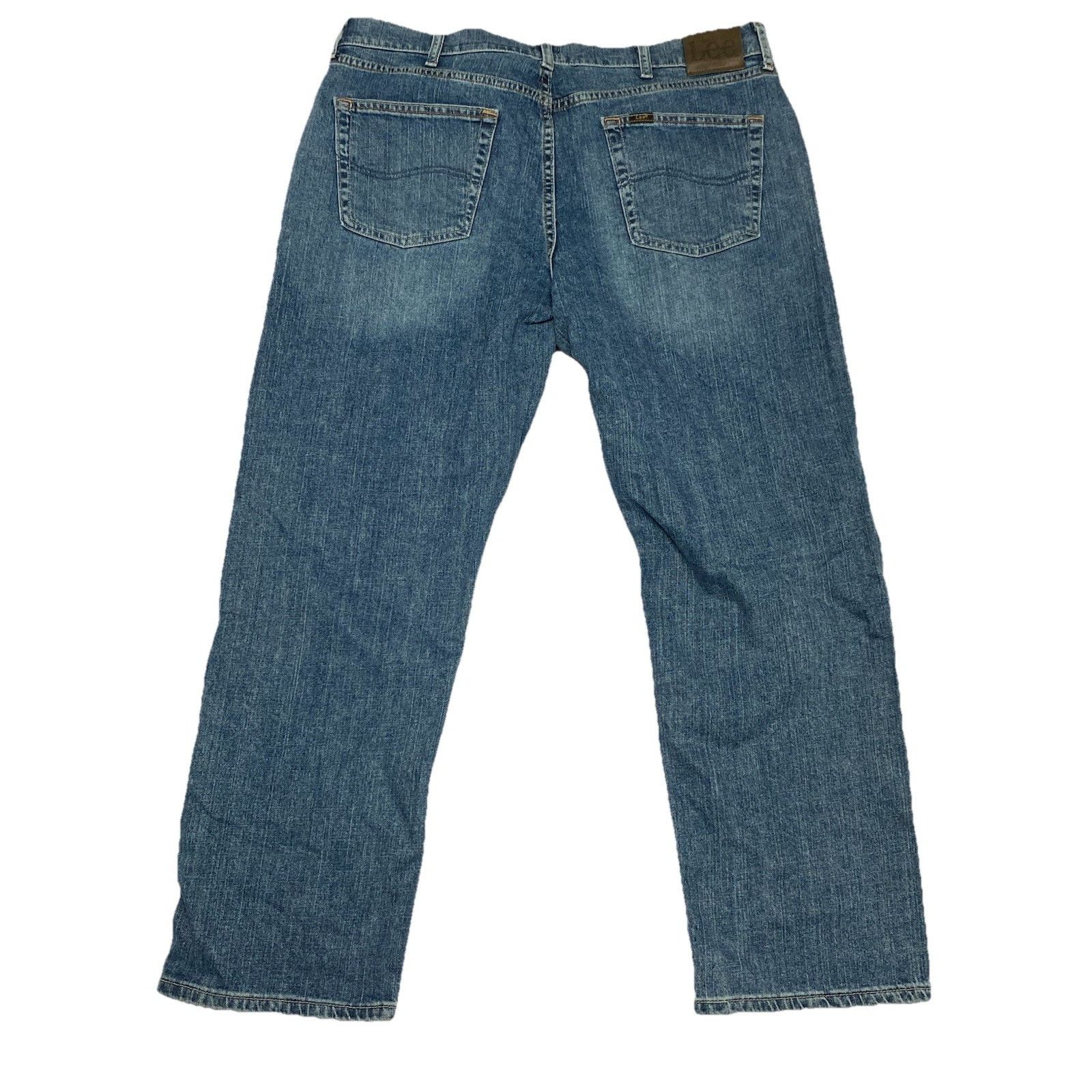Lee 40x30 Mens Regular Fit Straight Leg Premium Lee Jeans Size US 40 / EU 56 - 8 Thumbnail