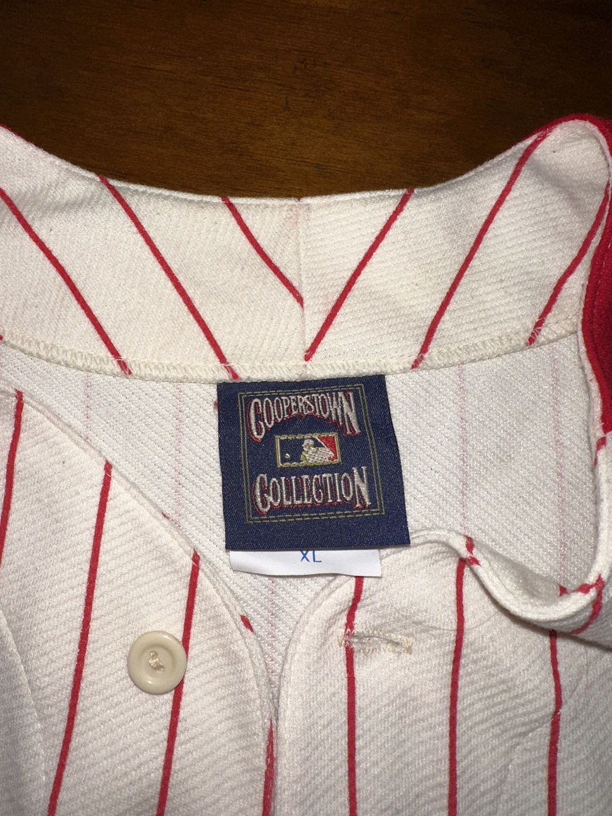 Majestic Majestic Reds 1890 replica jersey Size US XL / EU 56 / 4 - 2 Thumbnail