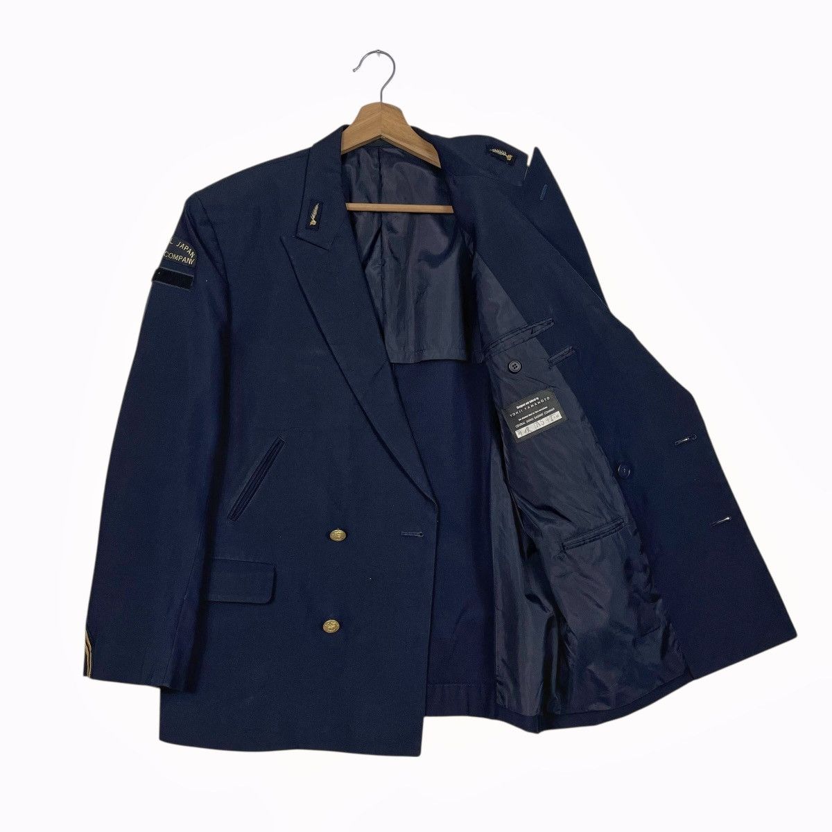 Yohji Yamamoto Yohji Yamamoto Central Japan Railway Company Blazer Jacket Size US M / EU 48-50 / 2 - 9 Thumbnail