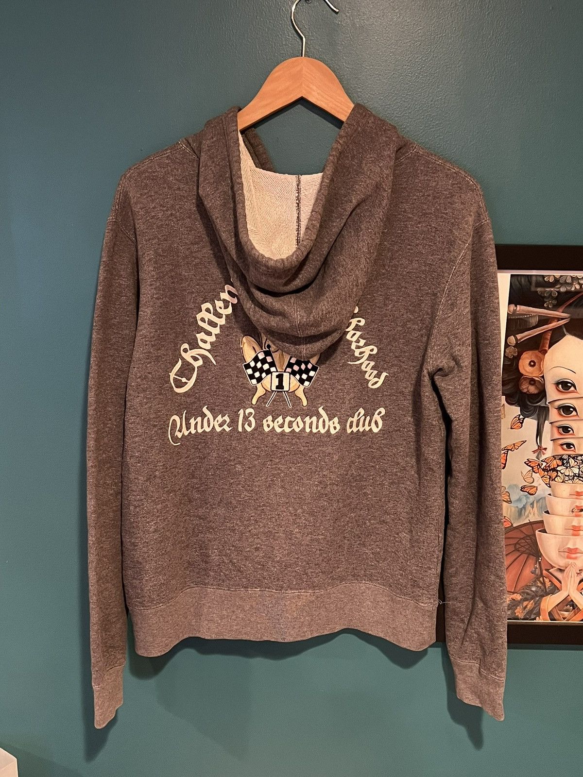 CHALLENGER × Neighborhood Under 13 Seconds Zip-Up Hoodie Size US M / EU 48-50 / 2 - 5 Thumbnail