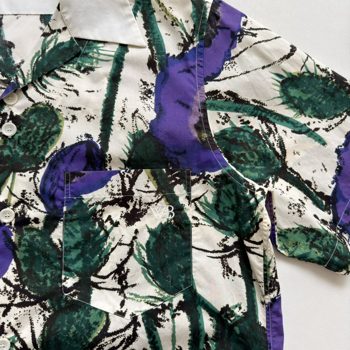 Wales Bonner ‘Highlife’ Floral Print Bowling Shirt Size US M / EU 48-50 / 2 - 9 Thumbnail
