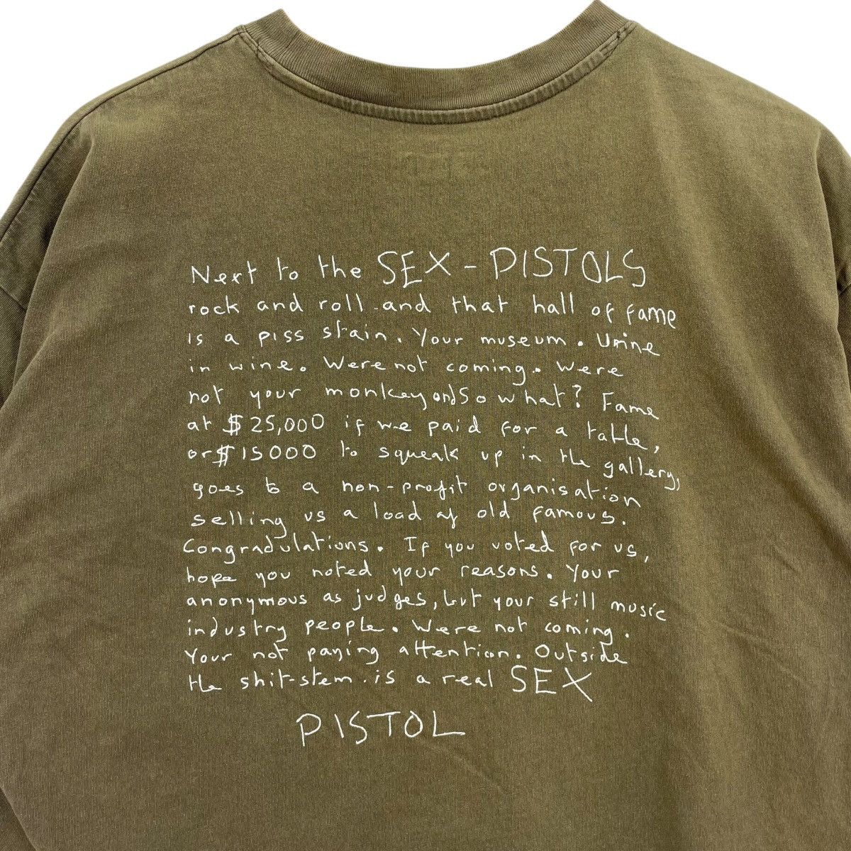 Band Tees Sex Pistols Punk Rock Band Tee Crop Top Shirt Size XL / US 12-14 / IT 48-50 - 5 Thumbnail