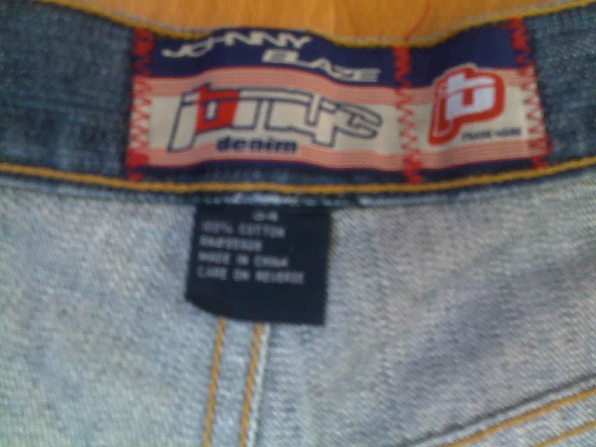 Wu-Tang Clan JOHNNY BLAZE jeans shorts, Wu Wear, Wu Tang Clan vintage, 34 Size US 34 / EU 50 - 4 Thumbnail