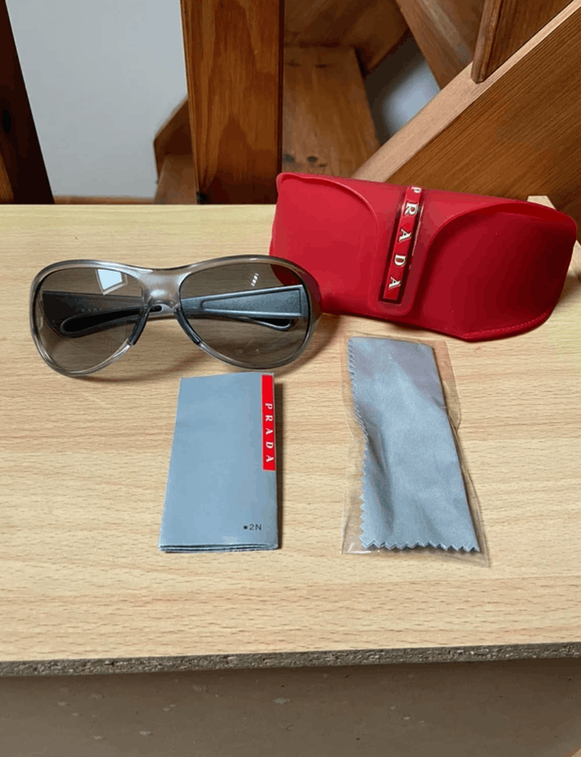 Prada PRADA Sunglasses SPS Sport Luna Rossa Flame Star Mask Size ONE SIZE - 4 Thumbnail