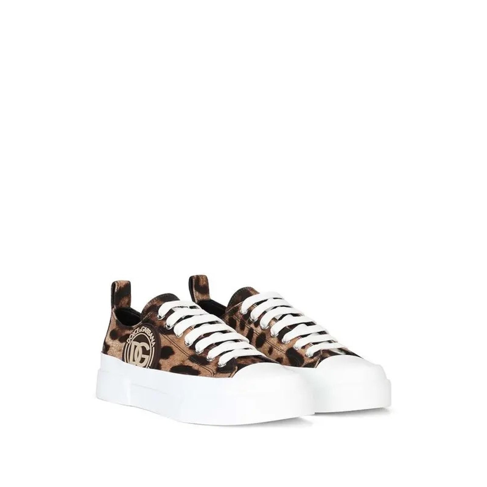 Dolce & Gabbana Dolce & Gabbana Portofino Low-Top Sneakers sz. 38.5 EU Size US 8.5 / IT 38.5 - 2 Thumbnail