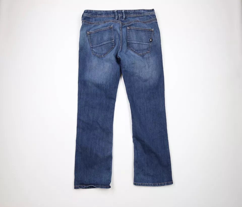 Vintage DC Shoes Danny Way Skateboarding Denim Jeans Blue