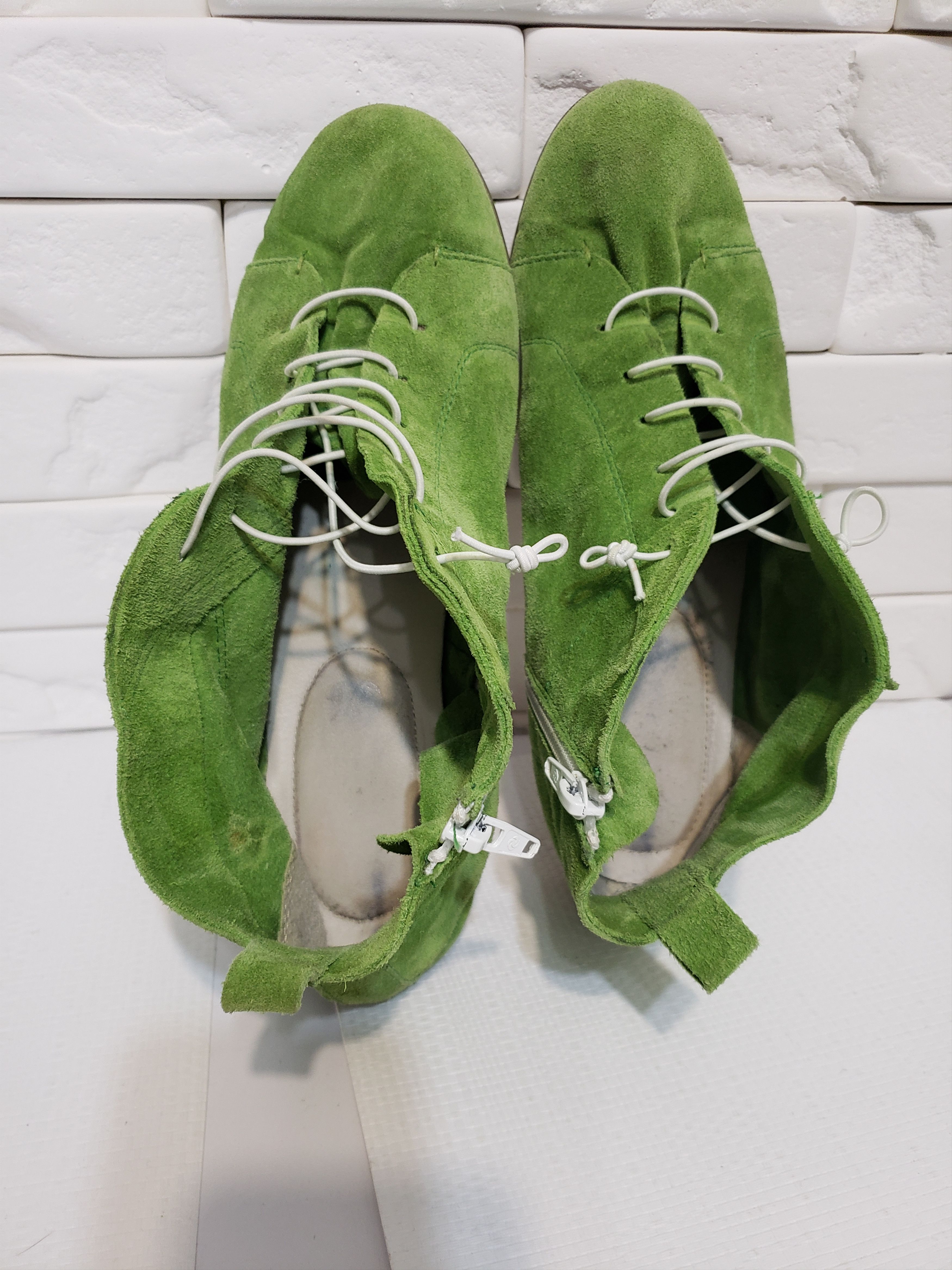 Genuine Leather Stylish women's leather shoes. Size US 9 / IT 39 - 8 Thumbnail