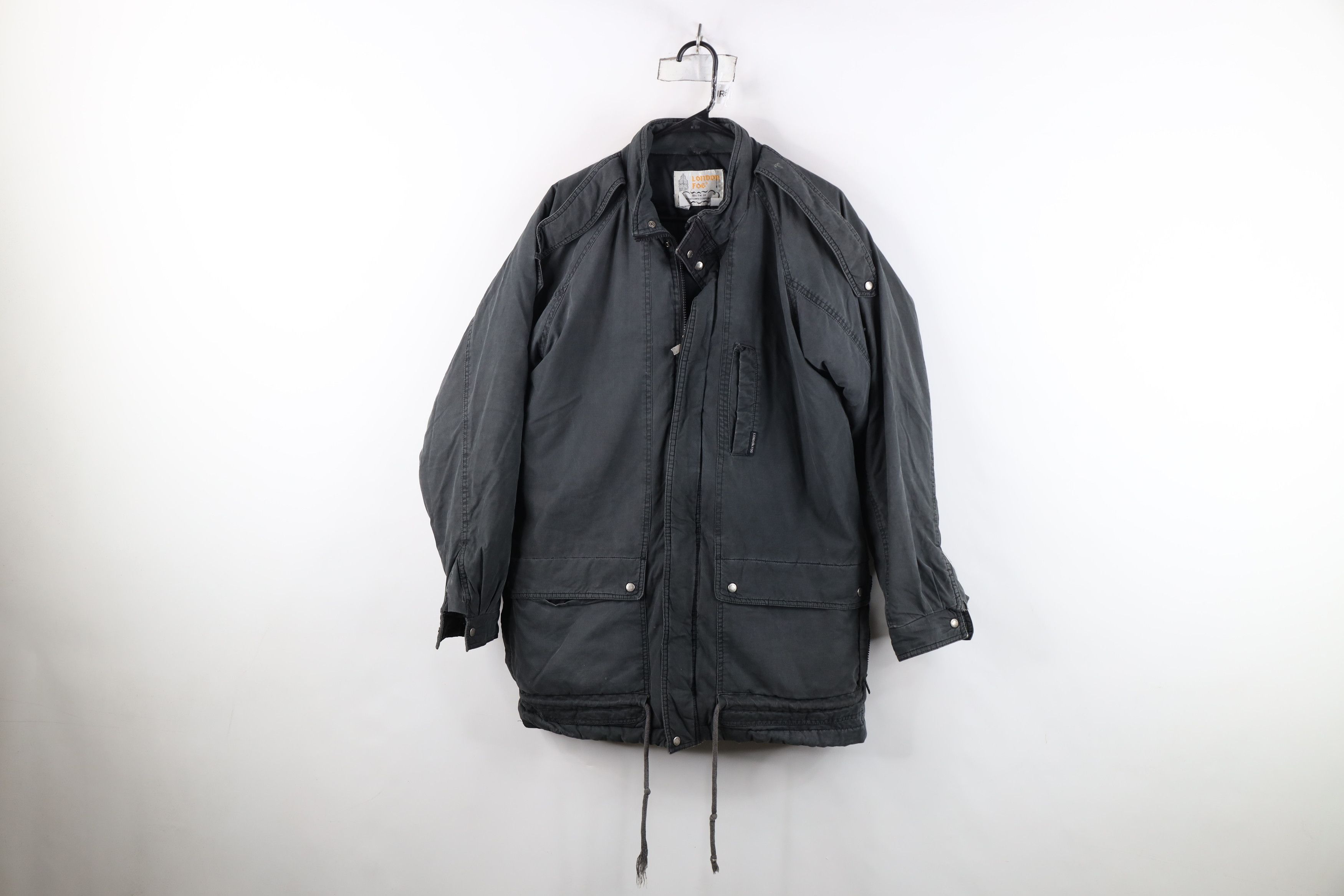 Vintage Vintage 90s Streetwear Duck Down Puffer Military Jacket Size US L / EU 52-54 / 3 - 1 Thumbnail