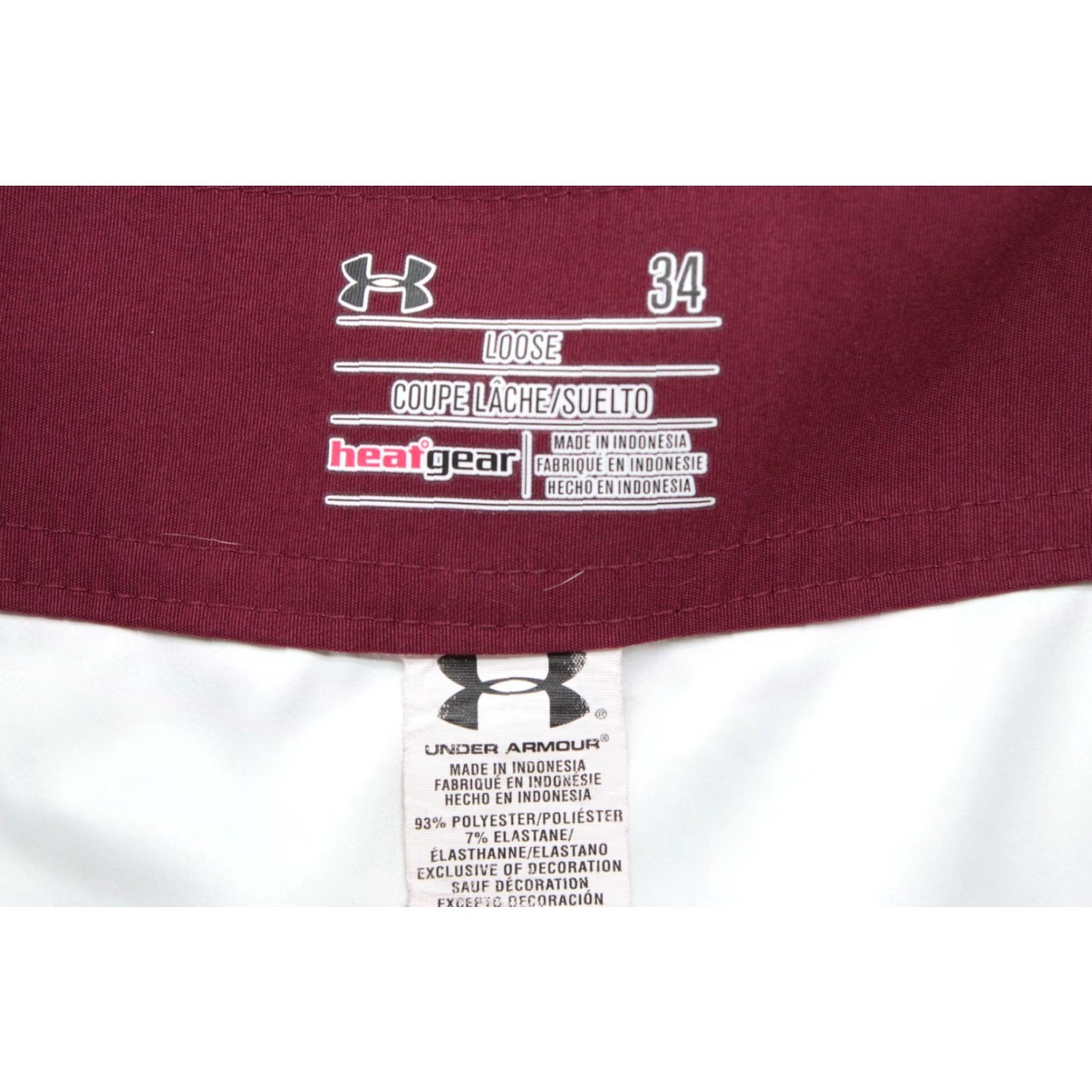 Under Armour Under Armour Board Shorts Men Size 34 Multicolor Beachy 1257781 Striped Cargo Pocket Drawstring 10" Inseam Regular Mens Size US 34 / EU 50 - 3 Thumbnail