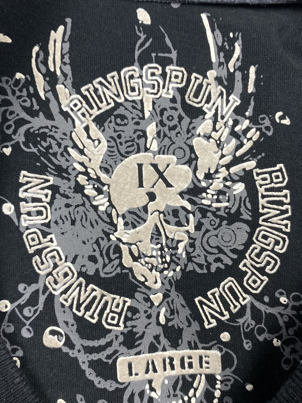 Ringspun Ringspun Skulls Affliction Style Avant Garde Tee Size US L / EU 52-54 / 3 - 15 Thumbnail