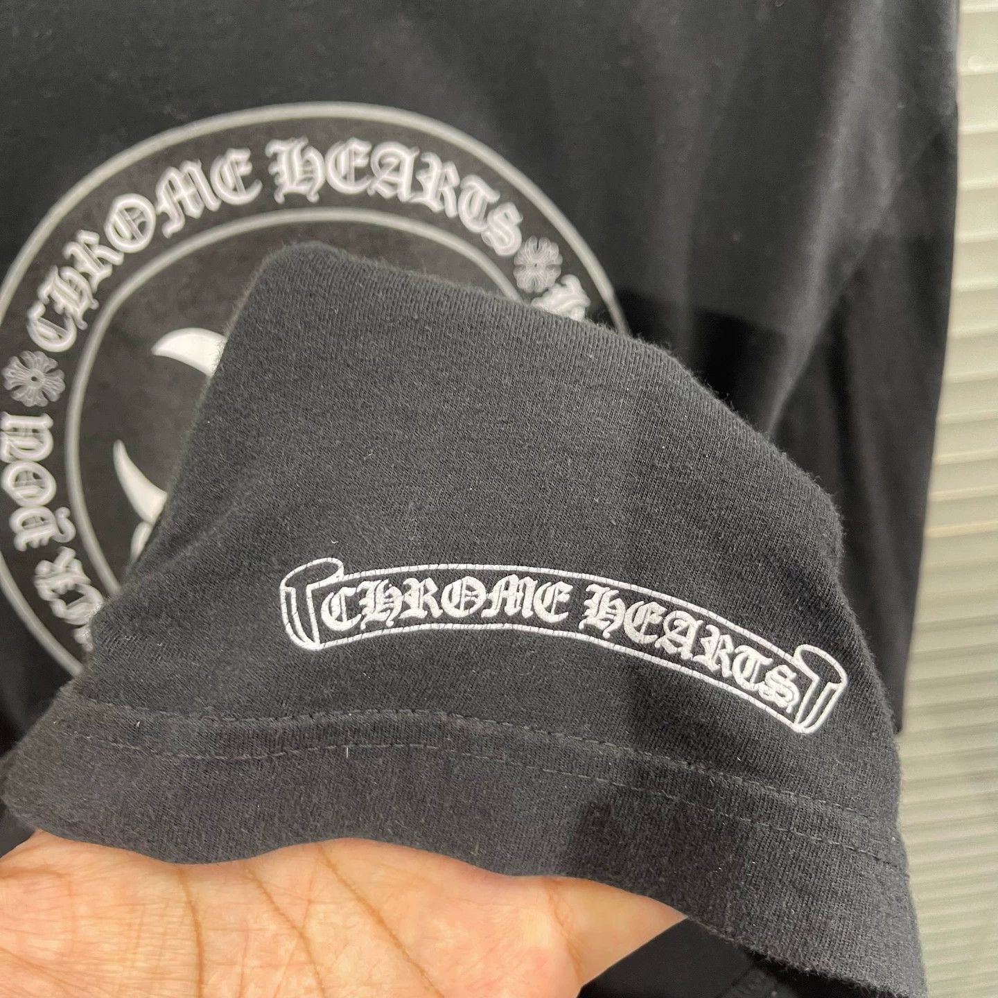 Chrome Hearts Chrome Hearts Black Cross Long Sleeve L 99 New Size US L / EU 52-54 / 3 - 7 Thumbnail