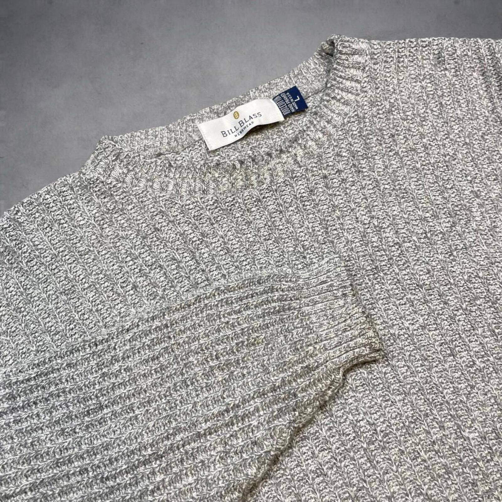 Bill Blass Vintage Bill Blass Knit Hand Framed Sweater USA Large 80s Size US L / EU 52-54 / 3 - 1 Thumbnail