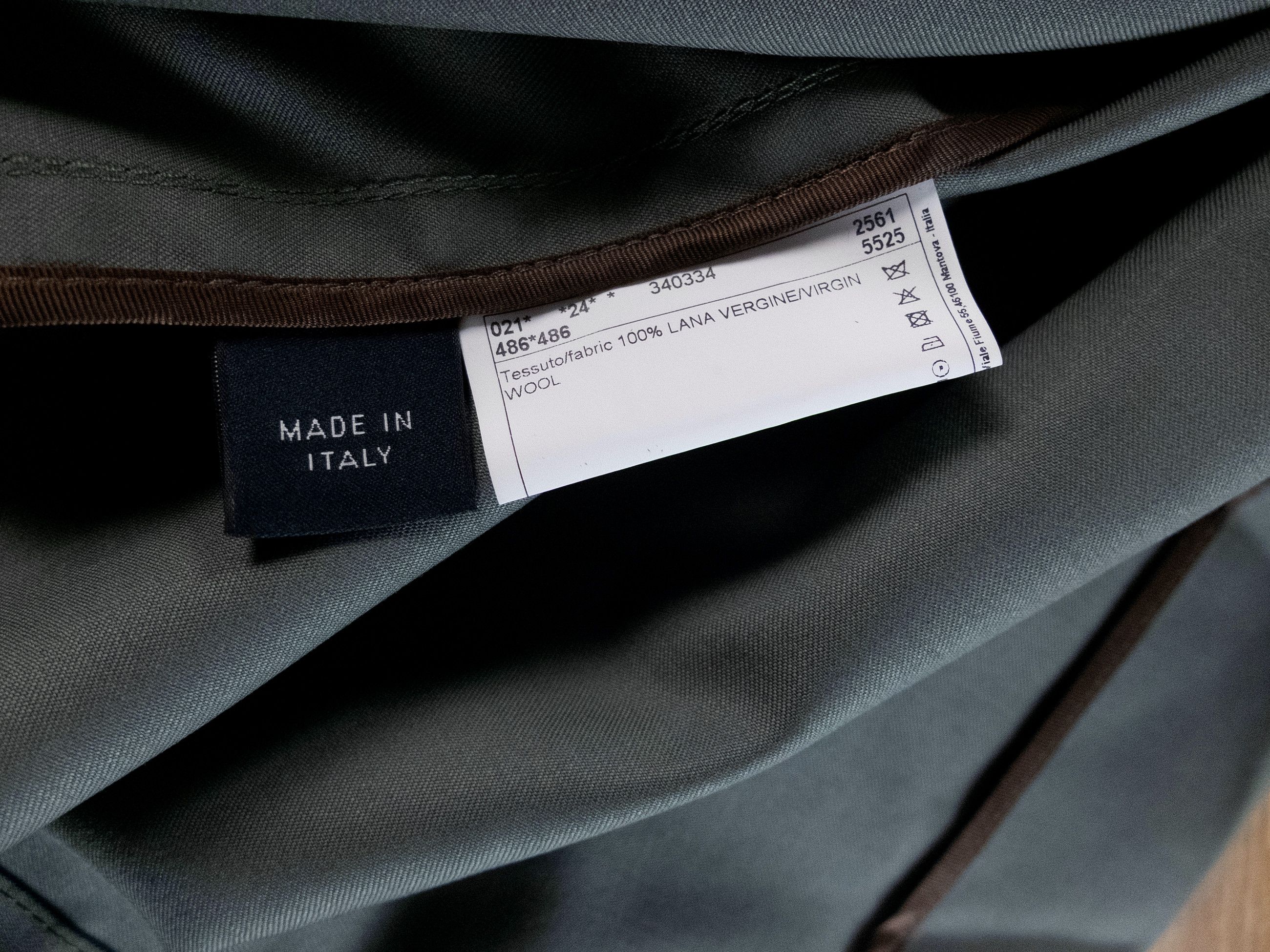 Luigi Bianchi LUIGI BIANCHI SARTORIA green wool trench coat Size 42 / XL Size US XL / EU 56 / 4 - 9 Thumbnail