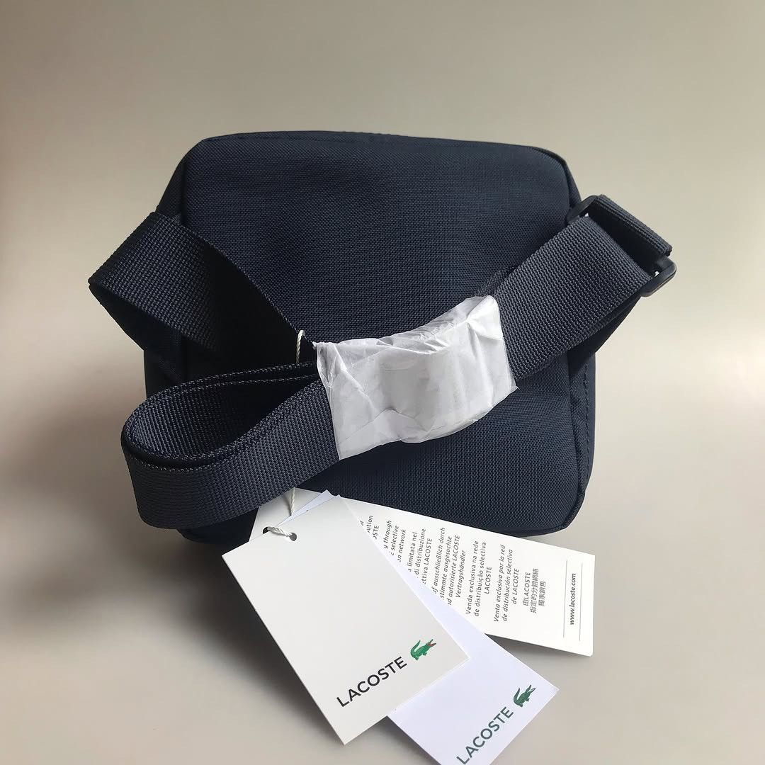 Lacoste Lacoste Mens Blue Shoulder Blue Mini Bag pouch Bnwt Brand Size ONE SIZE - 2 Thumbnail
