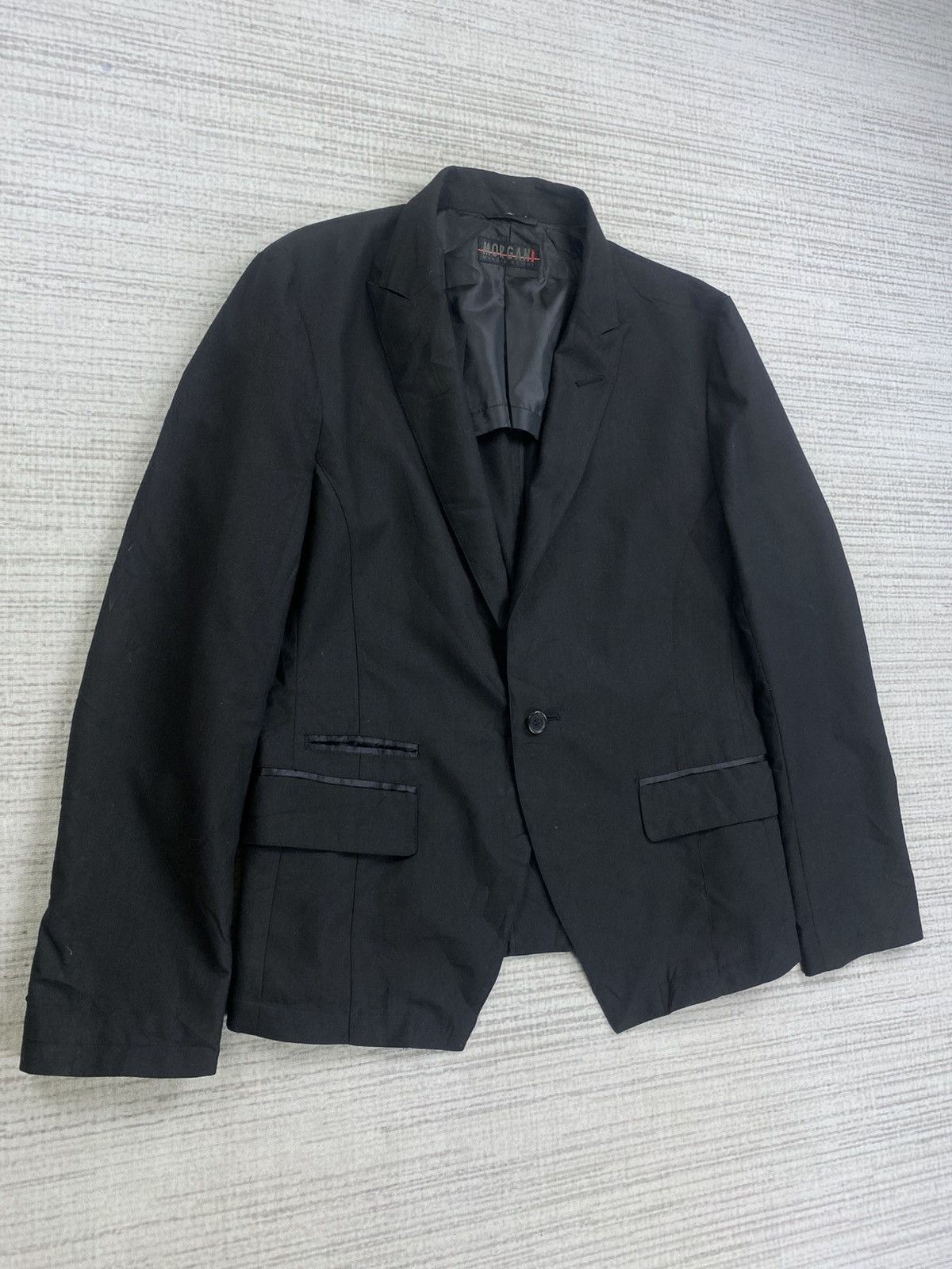 Japanese Brand × Morgan Homme × Vintage Vintage Morgan Homme Single Button Blazer Jacket Size US M / EU 48-50 / 2 - 3 Thumbnail