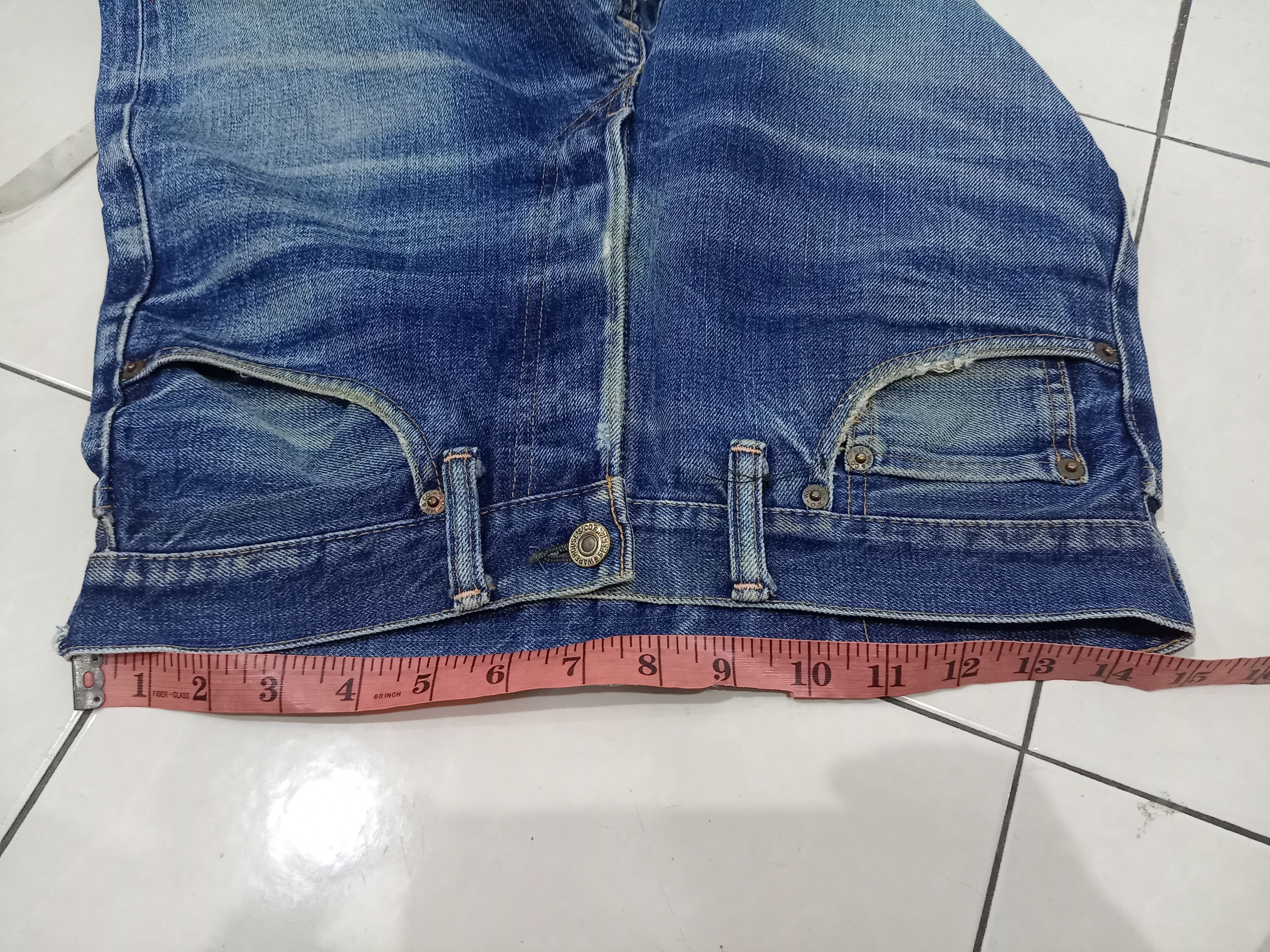 Japanese Brand × Warehouse Vintage Warehouse Selvedge Distressed Denim Jeans Size US 29 - 12 Thumbnail