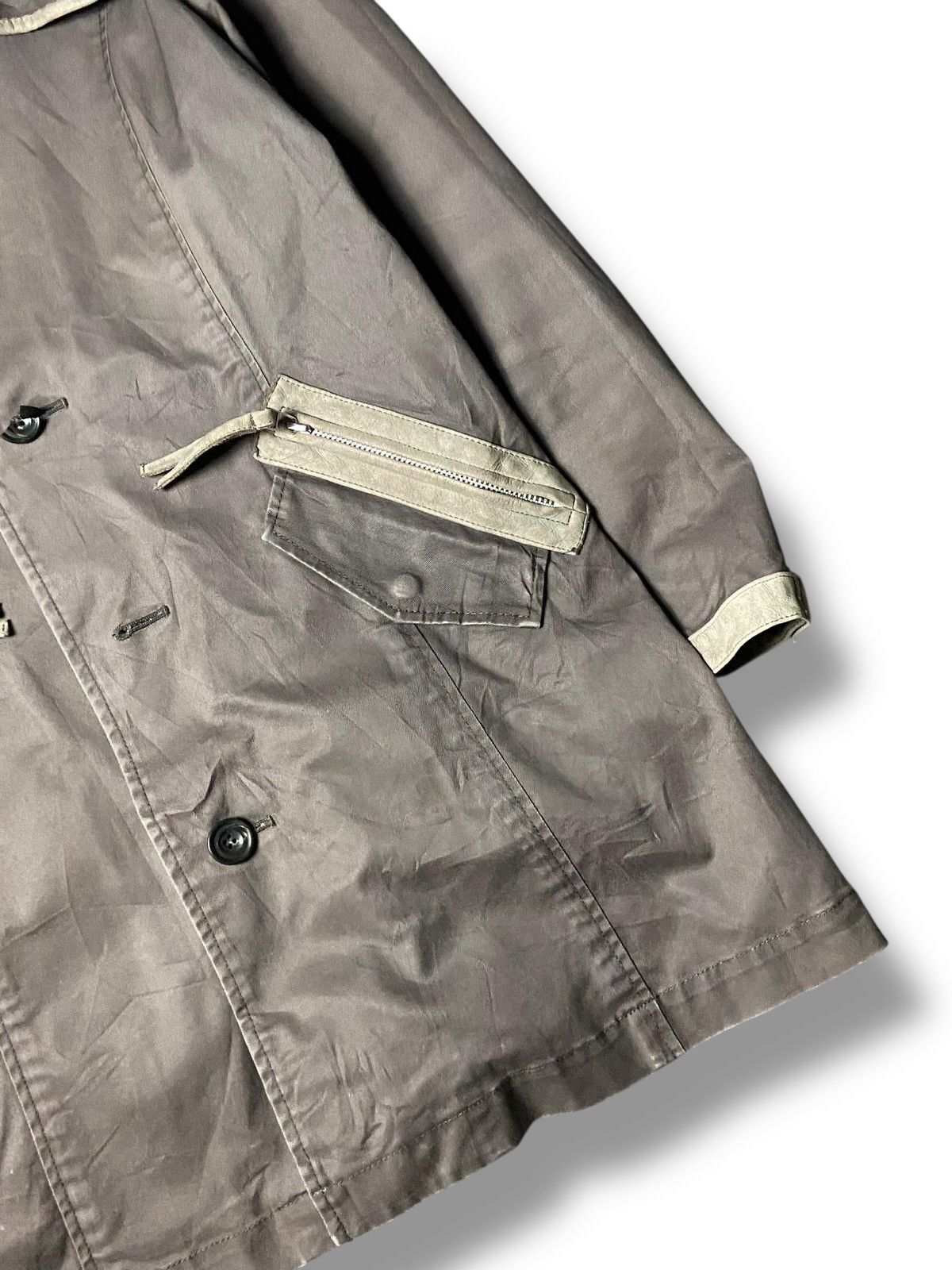 Japanese Brand Vintage No One Else Long Chore Jacket (163) Size US XXS / EU 40 - 2 Thumbnail