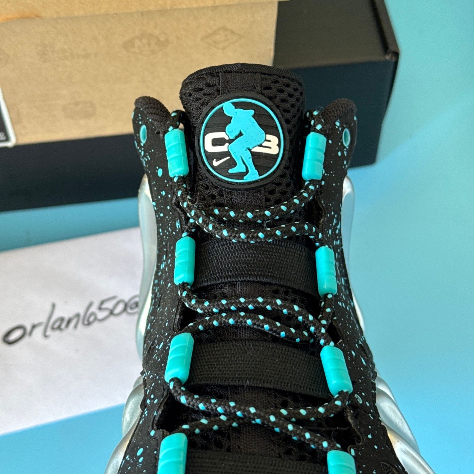 Nike Nike Barkley Posite Max 'Splatter' 2013 m8 w9.5 Size US 8 / EU 41 - 11 Thumbnail