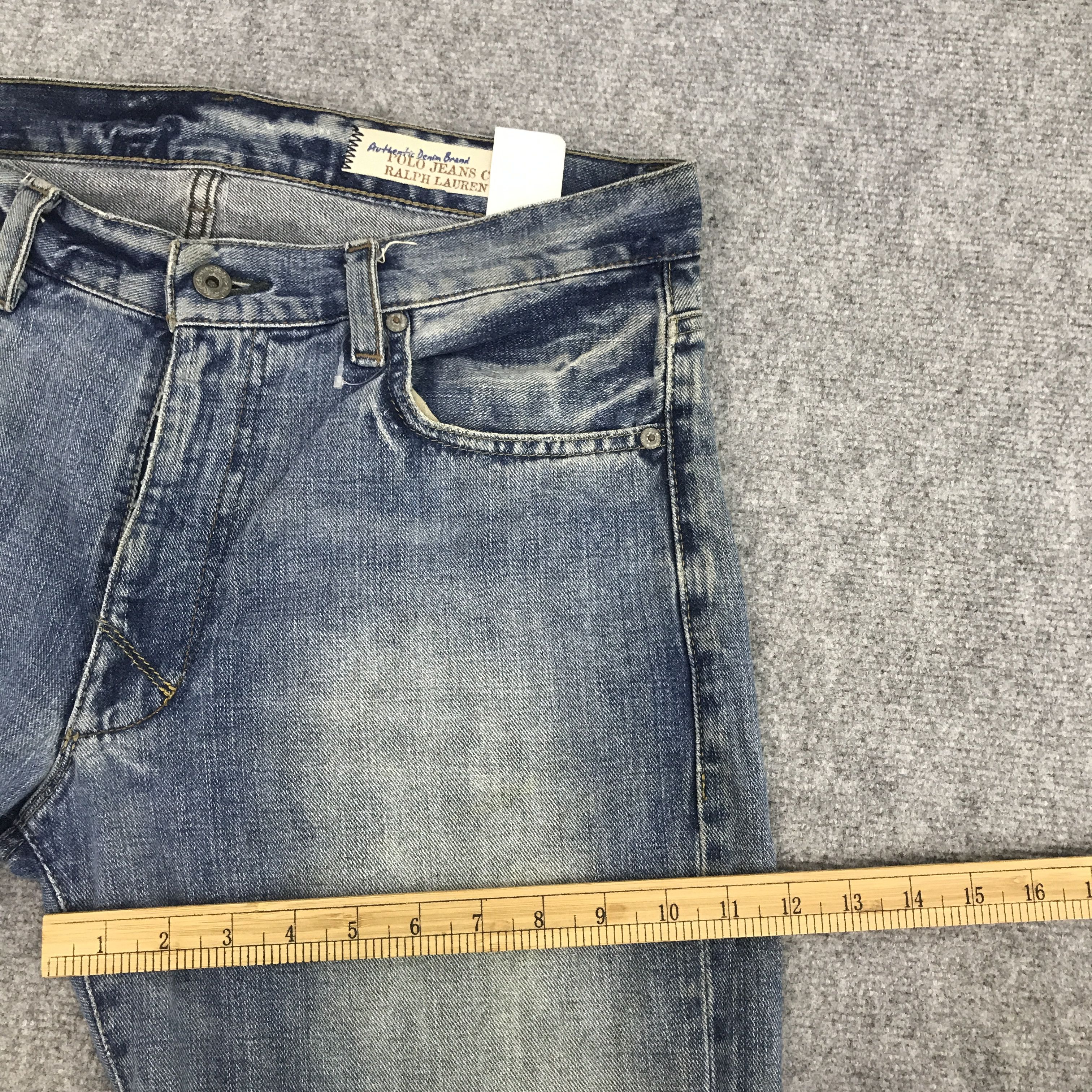 Polo Ralph Lauren Rare Polo By Ralph Lauren denim Light denim pants Size US 34 / EU 50 - 9 Thumbnail